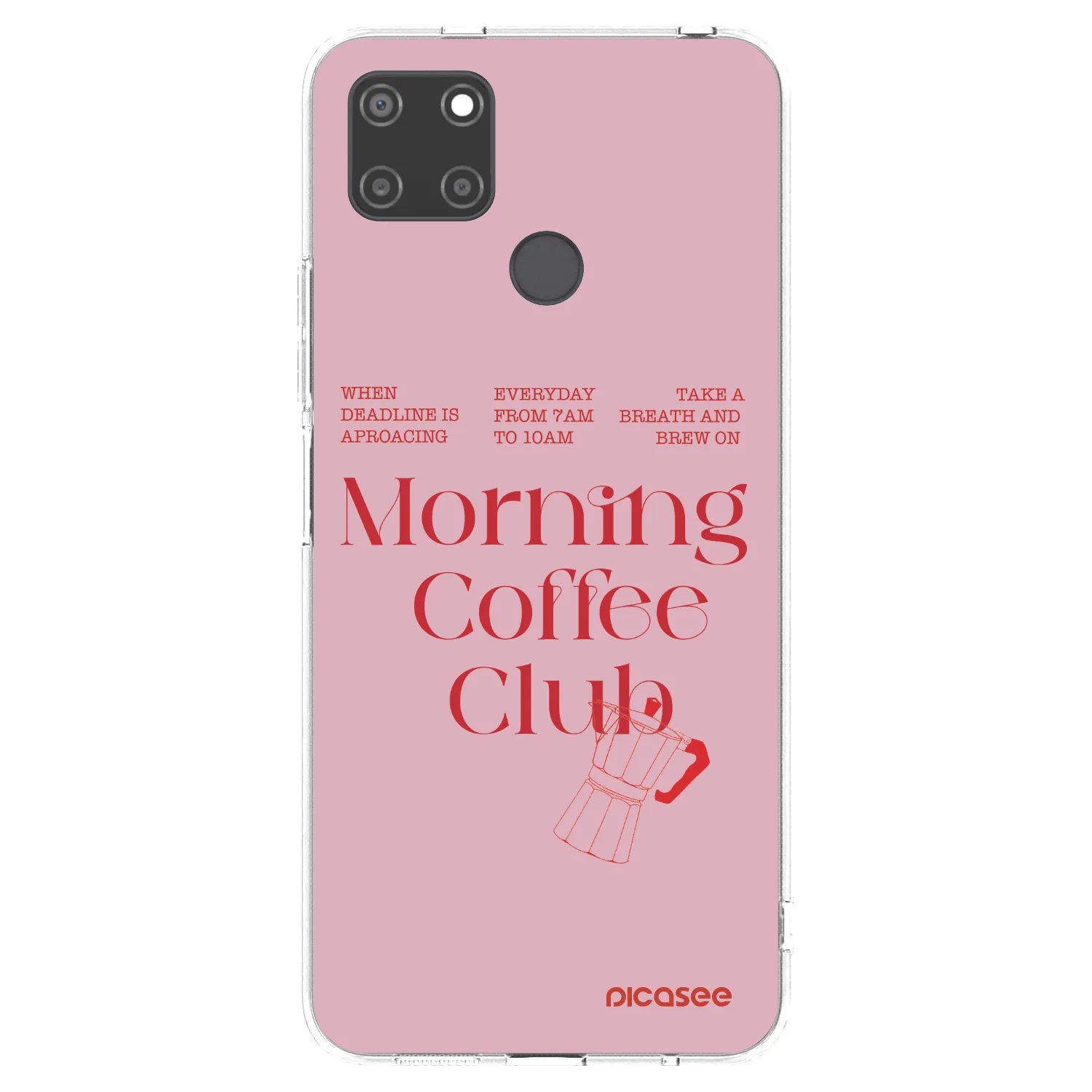 Picasee silikónový prehľadný obal pre Realme C21Y - Morning