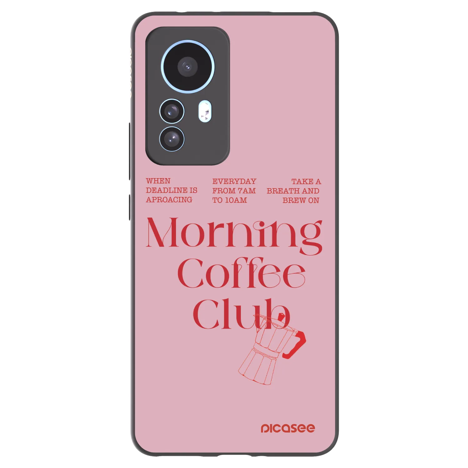 Picasee silikónový čierny obal pre Xiaomi 12T - Morning