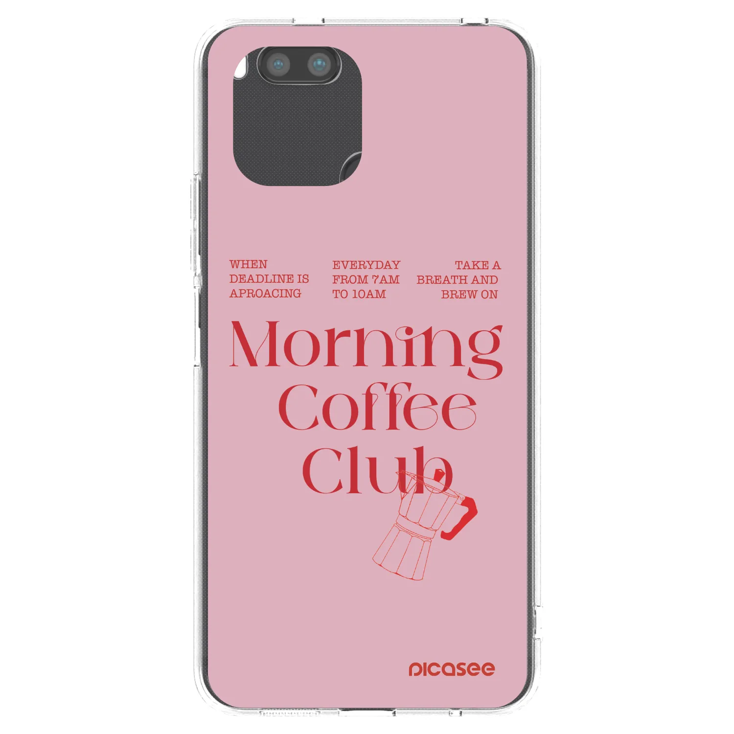 Picasee silikónový prehľadný obal pre Xiaomi Redmi A1 - Morning