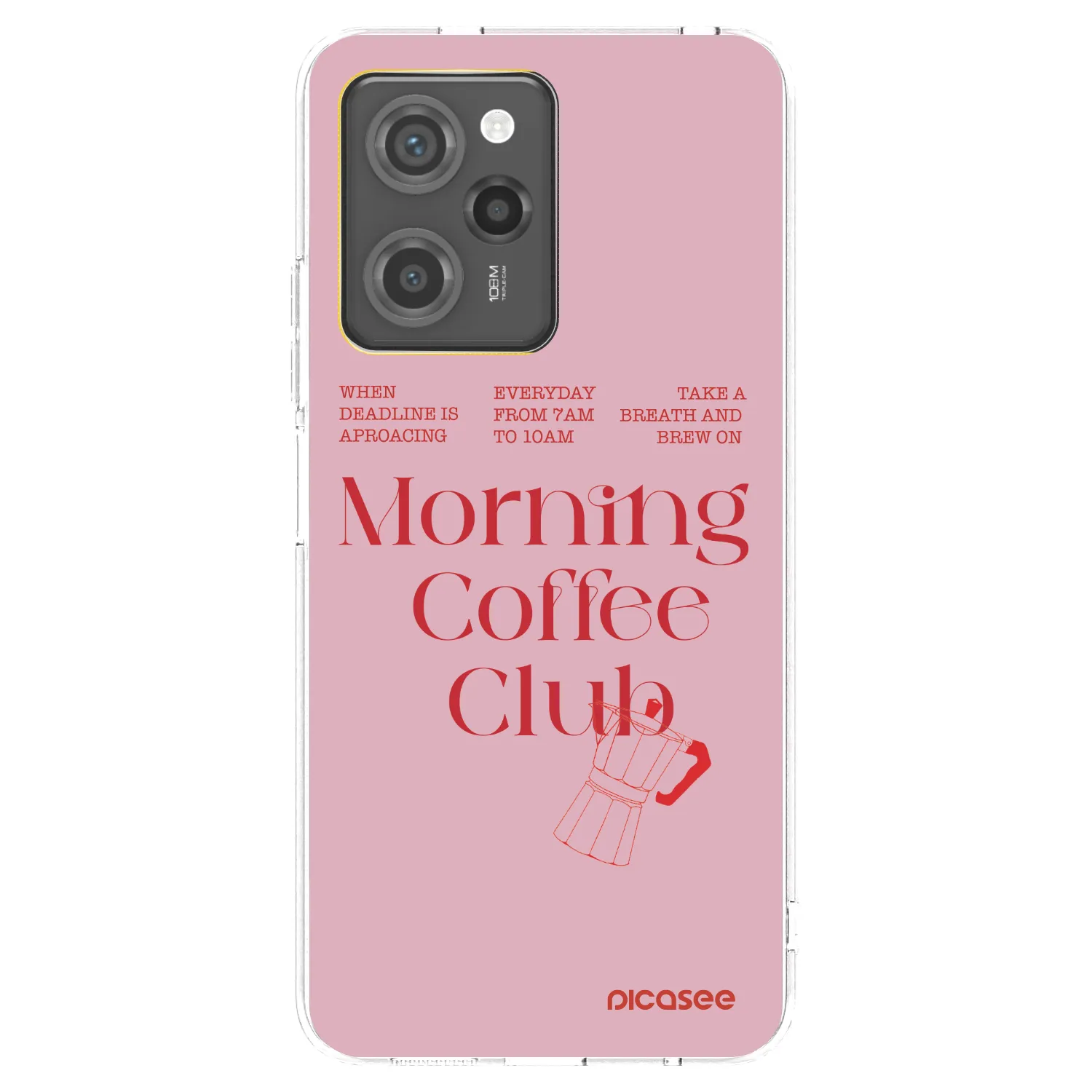 Picasee silikónový prehľadný obal pre Xiaomi Poco X5 Pro - Morning