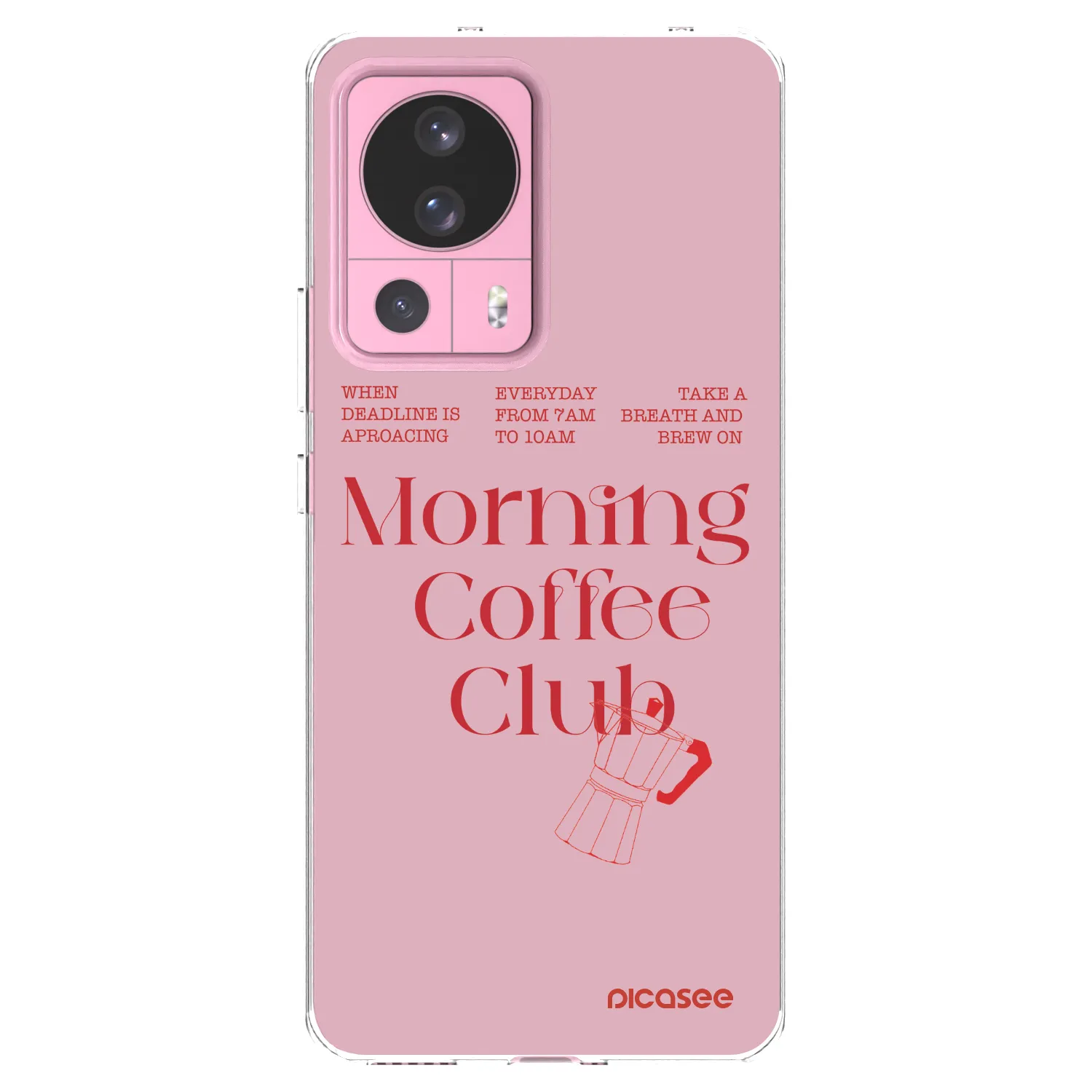 Picasee silikónový prehľadný obal pre Xiaomi 13 Lite - Morning