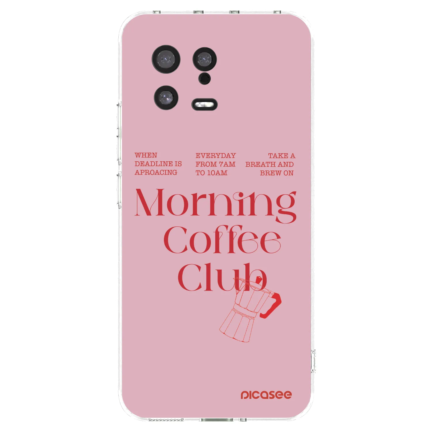 Picasee silikónový prehľadný obal pre Xiaomi 13 - Morning