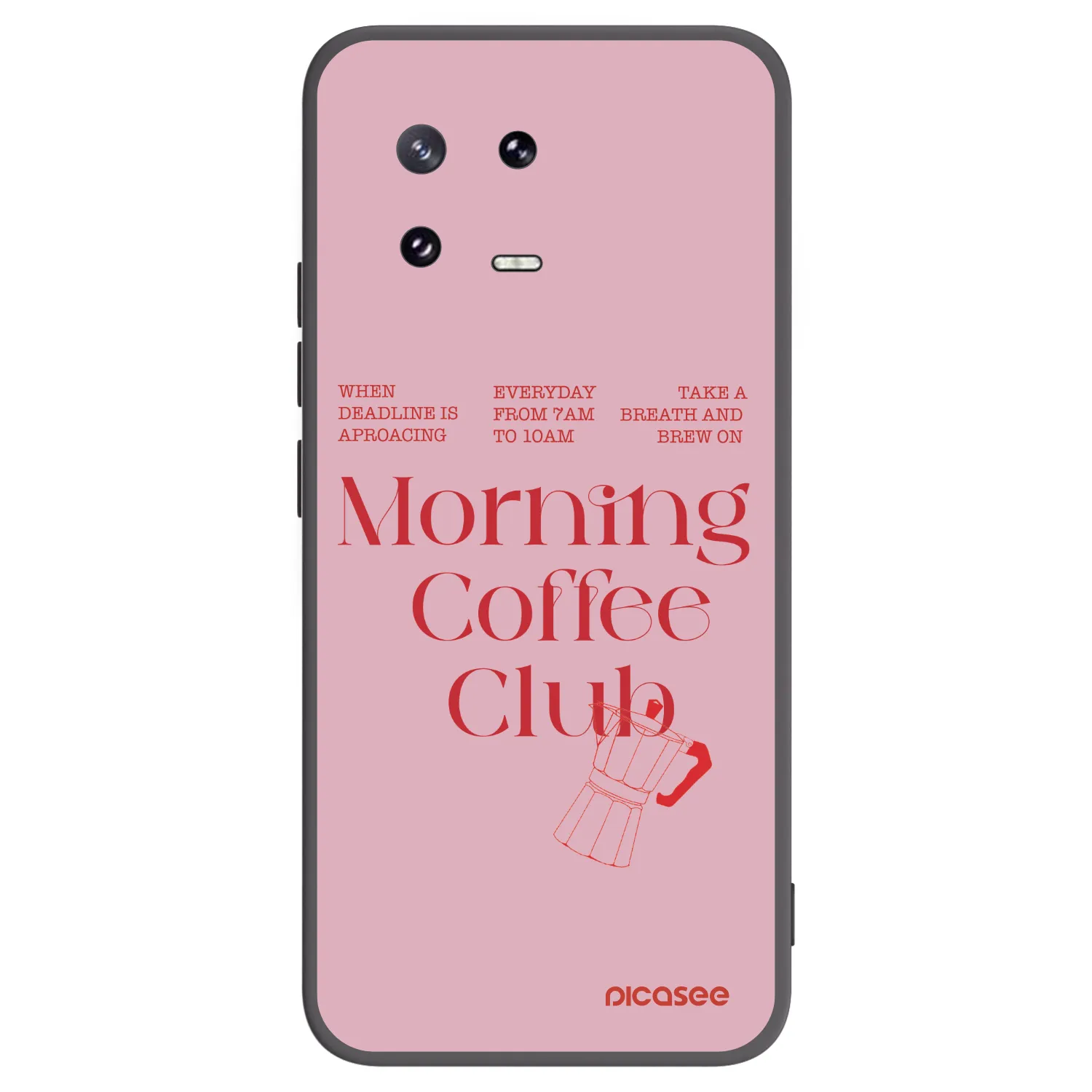 Picasee silikónový čierny obal pre Xiaomi 13 Pro - Morning
