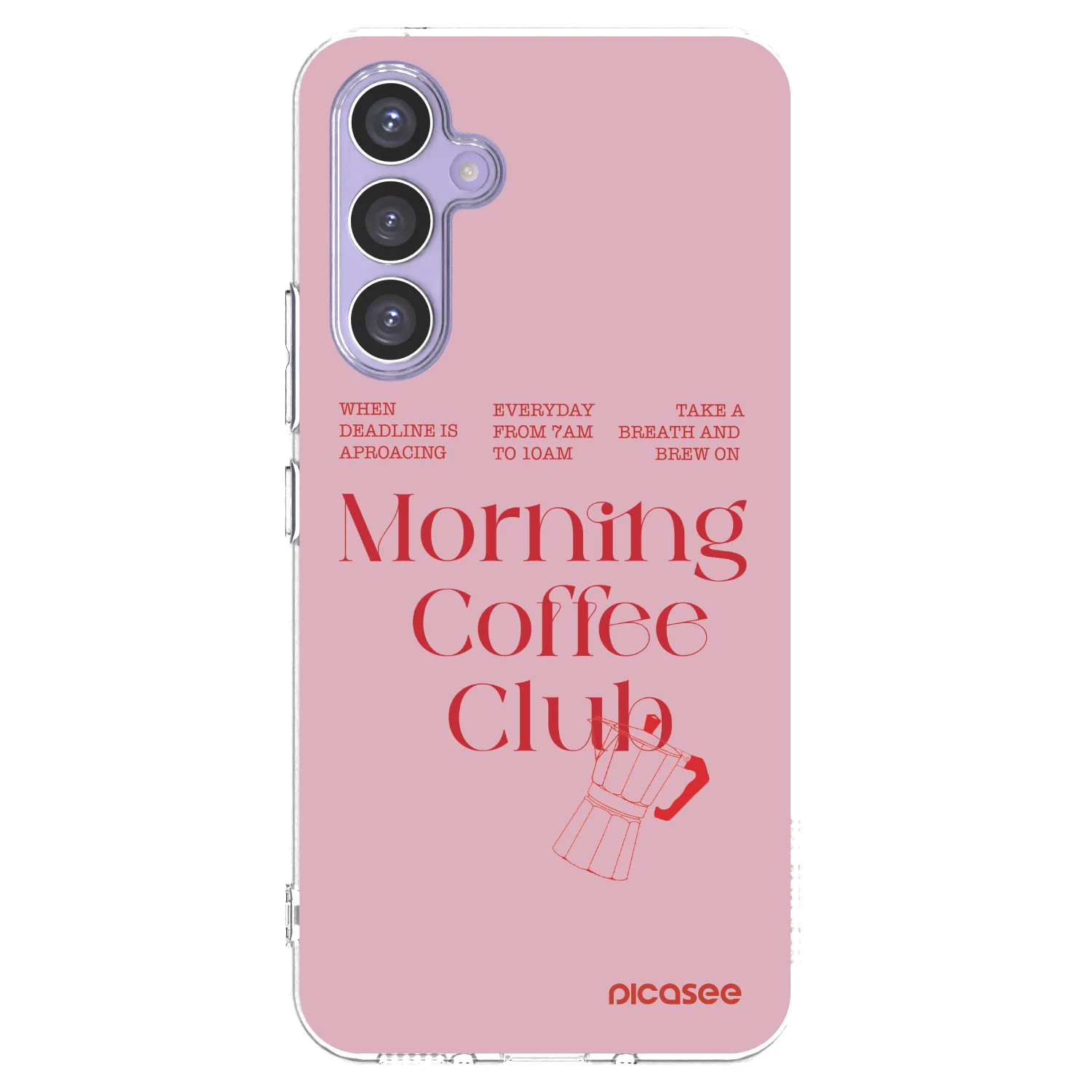 Picasee silikónový prehľadný obal pre Samsung Galaxy A54 5G A546B - Morning