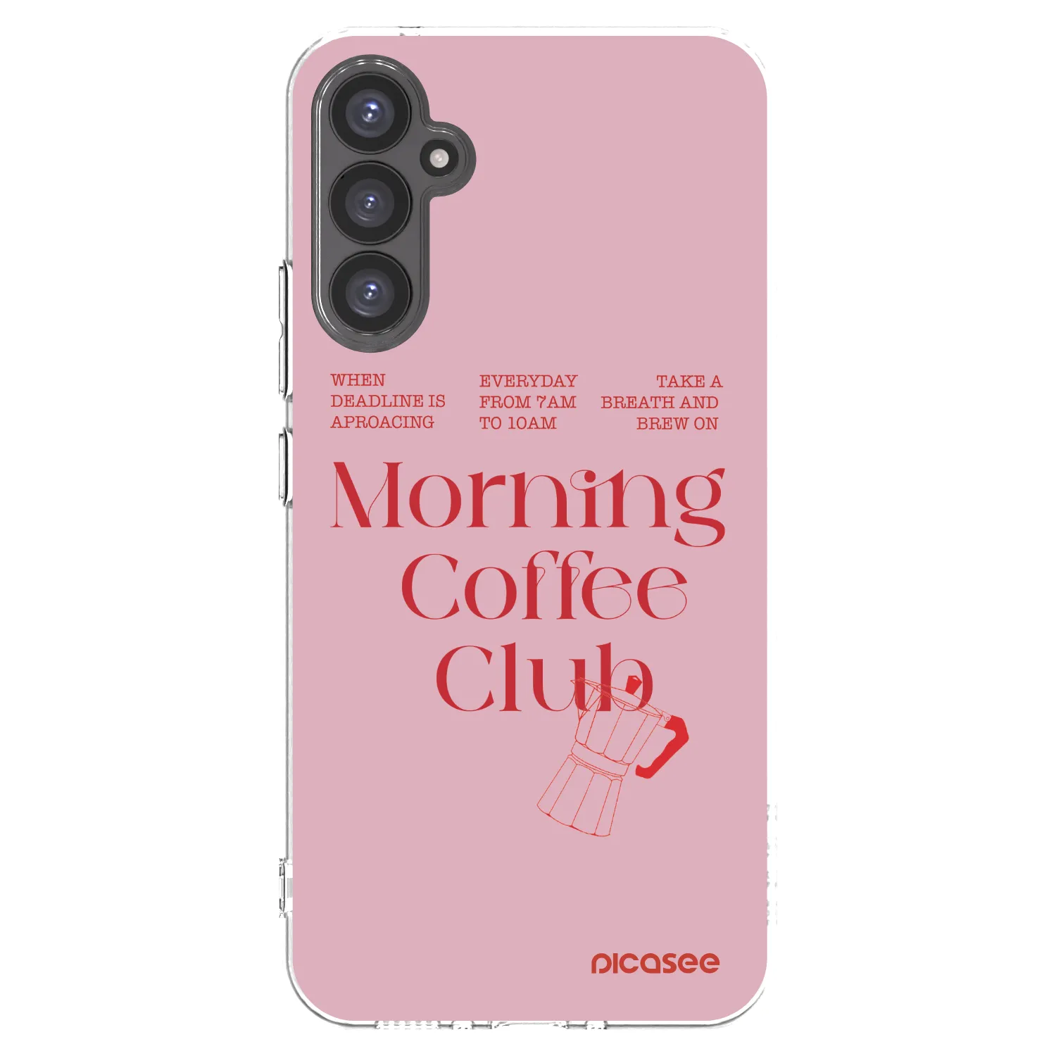 Picasee silikónový prehľadný obal pre Samsung Galaxy A34 5G A346B - Morning