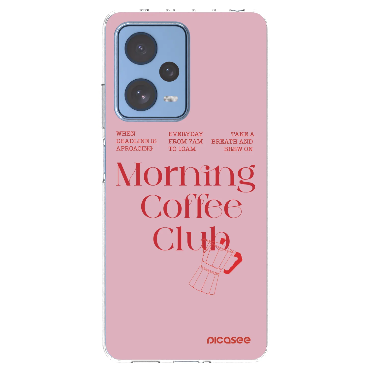 Picasee silikónový prehľadný obal pre Xiaomi Redmi Note 12 Pro 5G - Morning