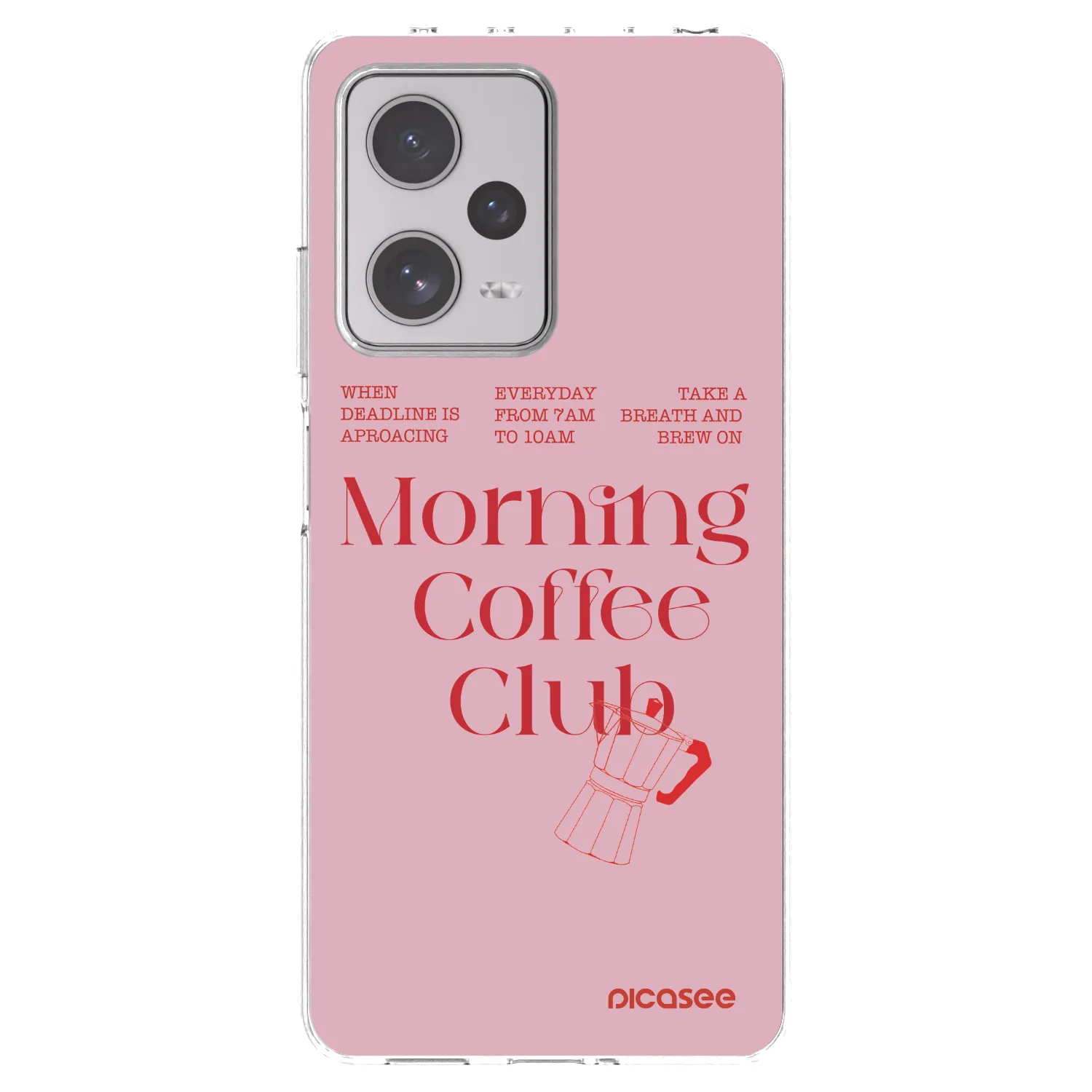Picasee silikónový prehľadný obal pre Xiaomi Redmi Note 12 Pro+ 5G - Morning