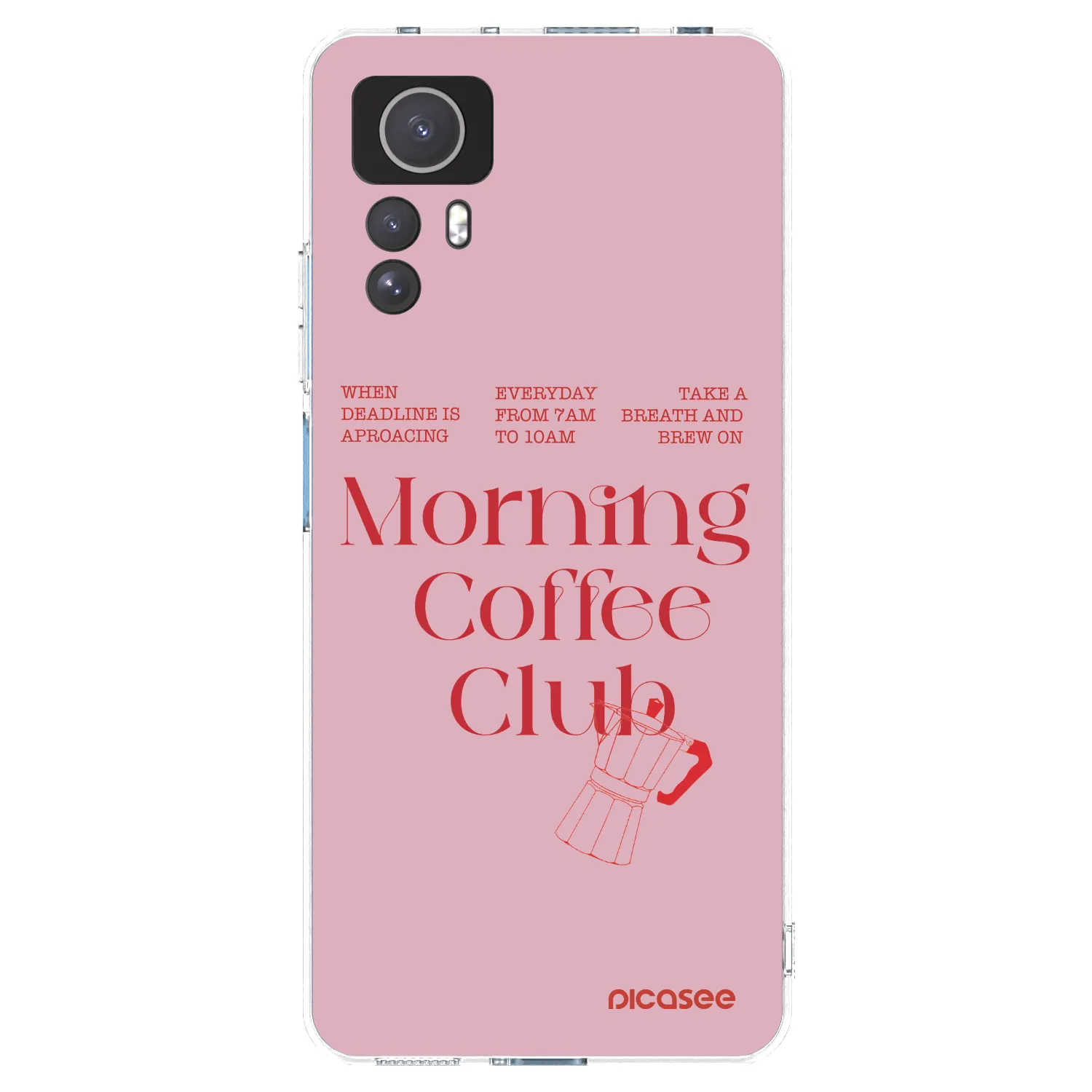 Picasee silikónový prehľadný obal pre Xiaomi Redmi Note 12S - Morning