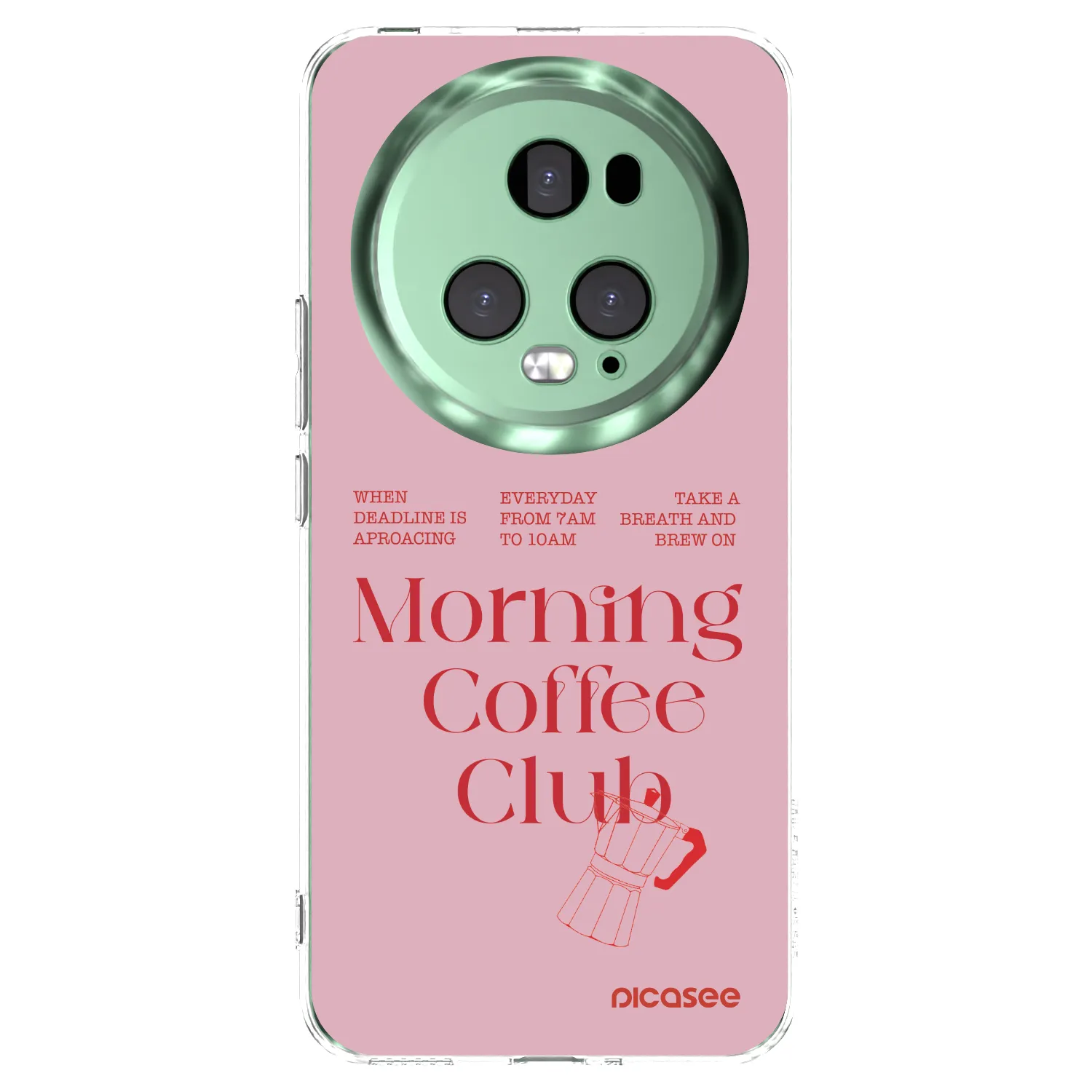Picasee silikónový prehľadný obal pre Honor Magic5 Pro - Morning