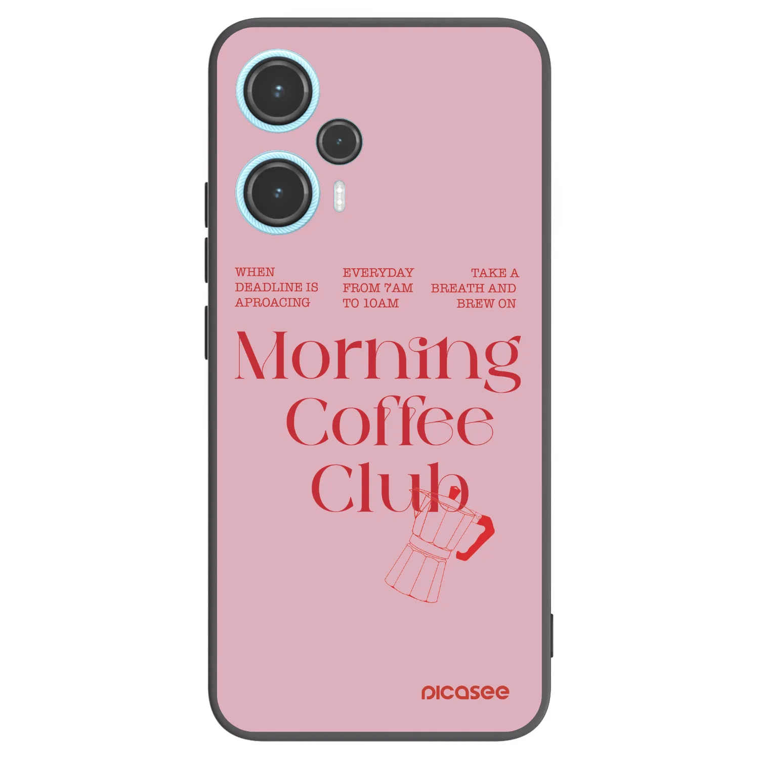 Picasee silikónový čierny obal pre Xiaomi Poco F5 - Morning