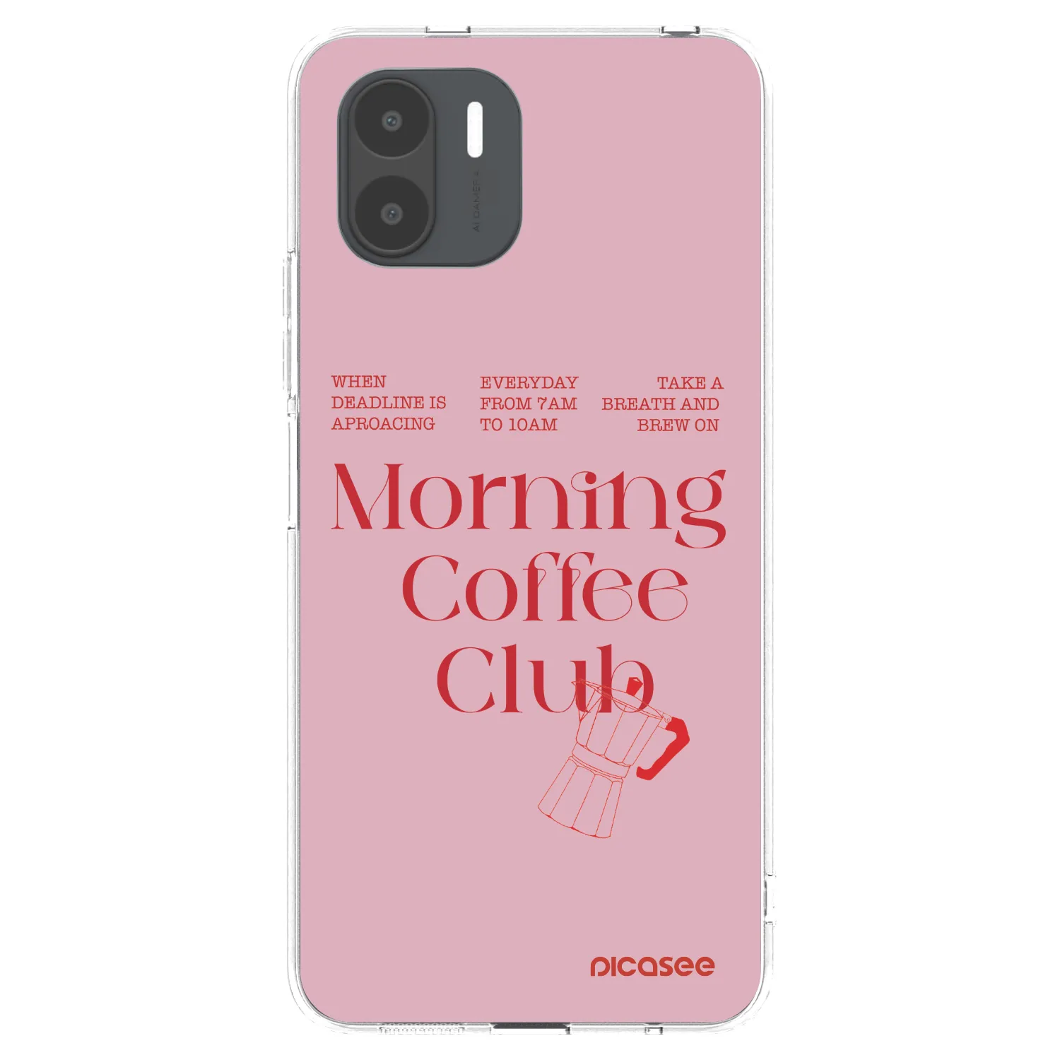 Picasee silikónový prehľadný obal pre Xiaomi Redmi A2 - Morning