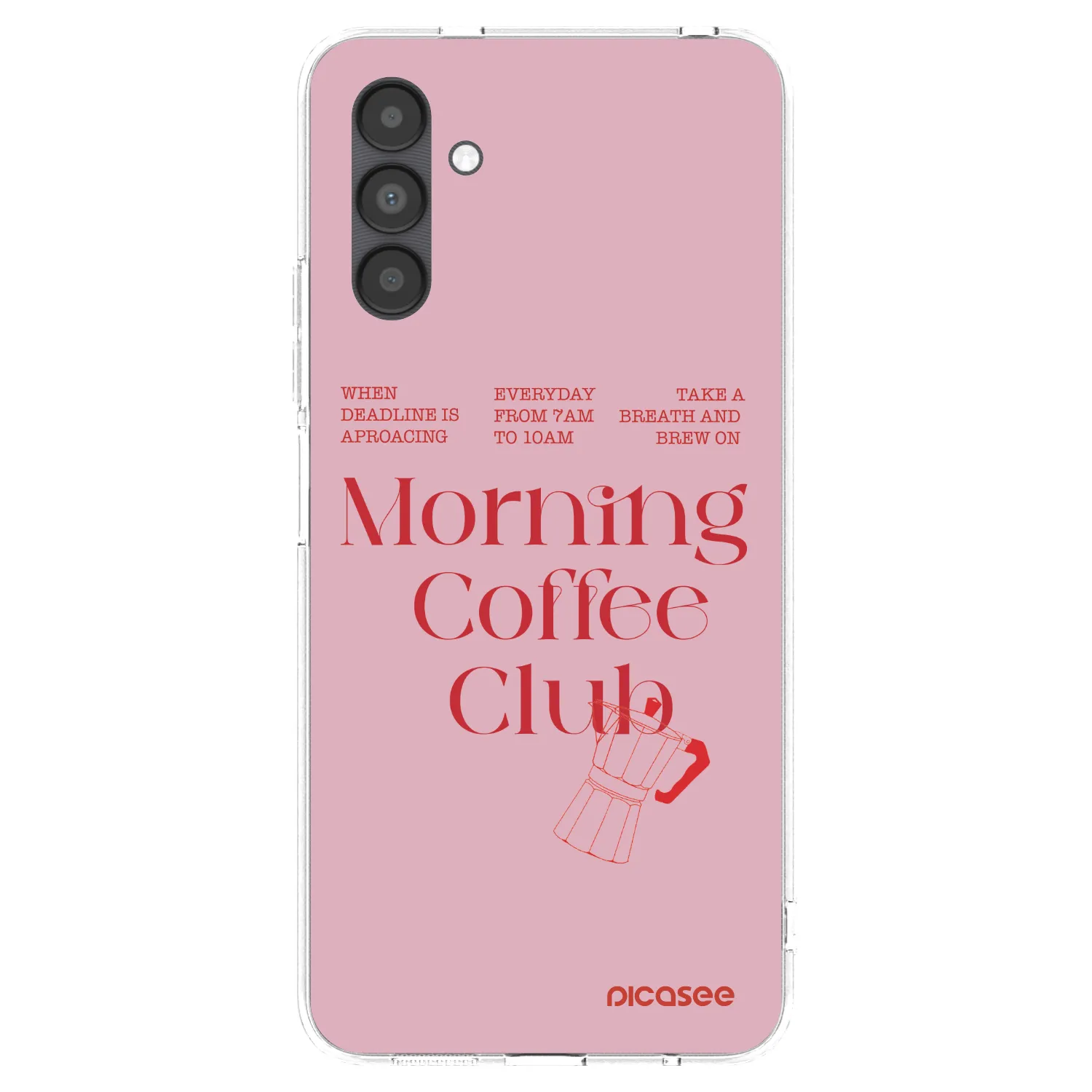 Picasee silikónový prehľadný obal pre Samsung Galaxy A04s A047F - Morning