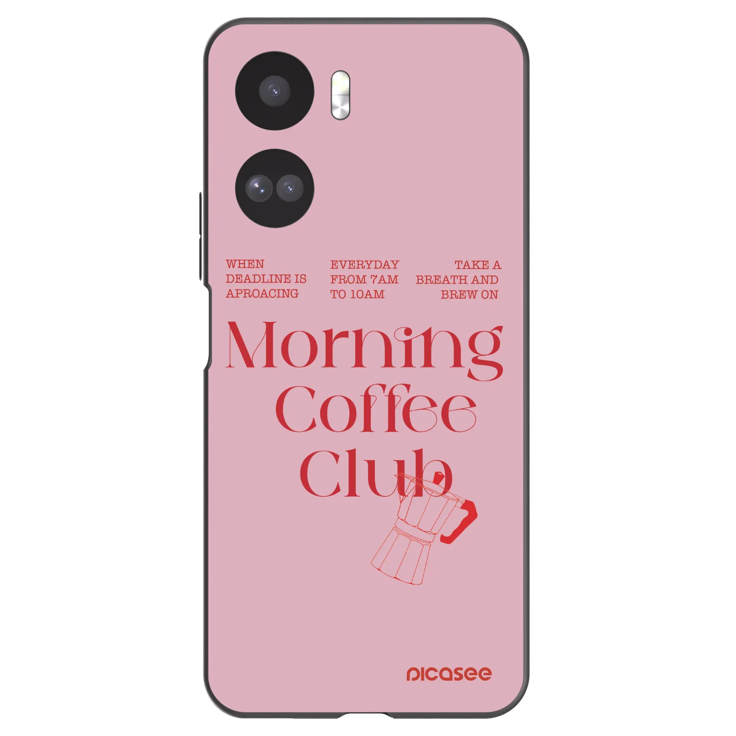 Picasee silikónový čierny obal pre Honor 90 Lite 5G - Morning