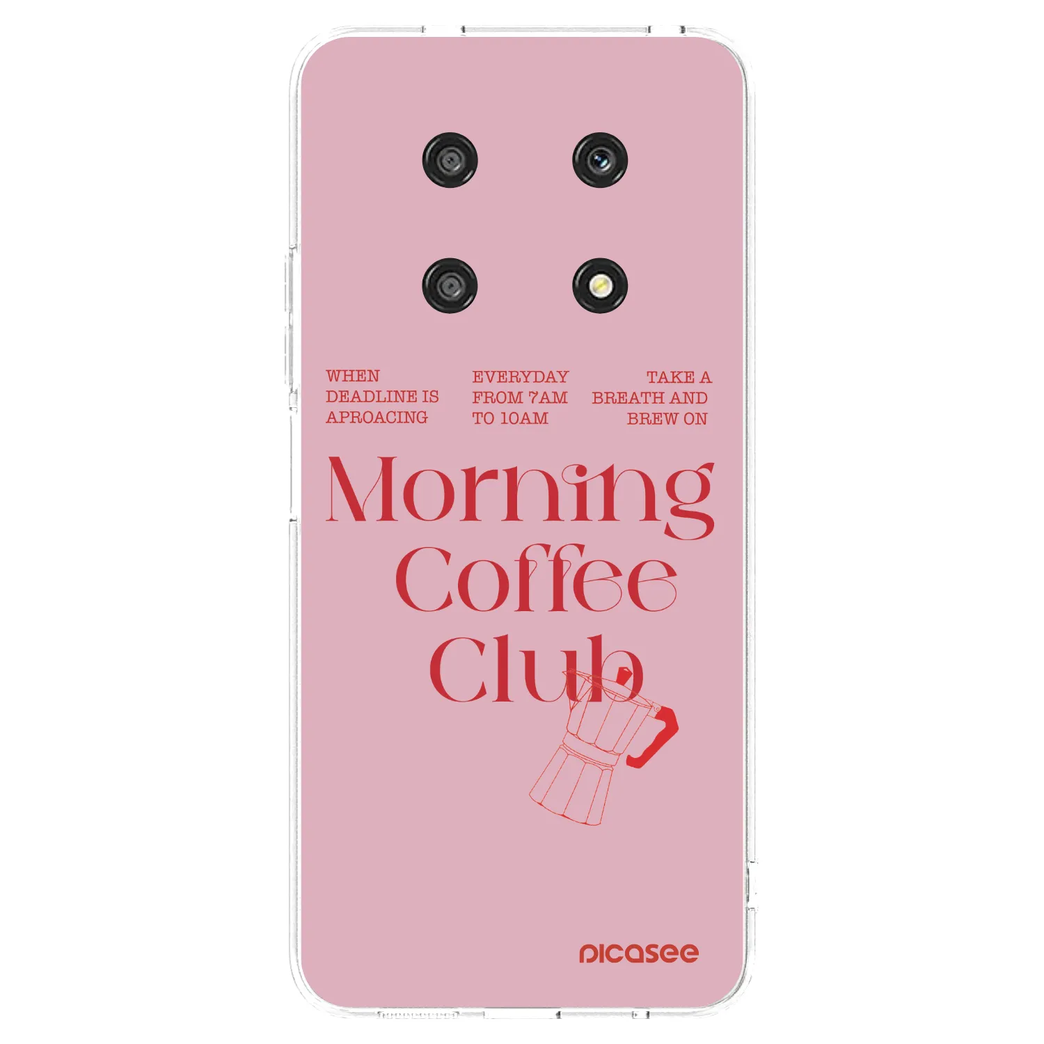 Picasee silikónový prehľadný obal pre Honor Magic4 Lite 5G - Morning