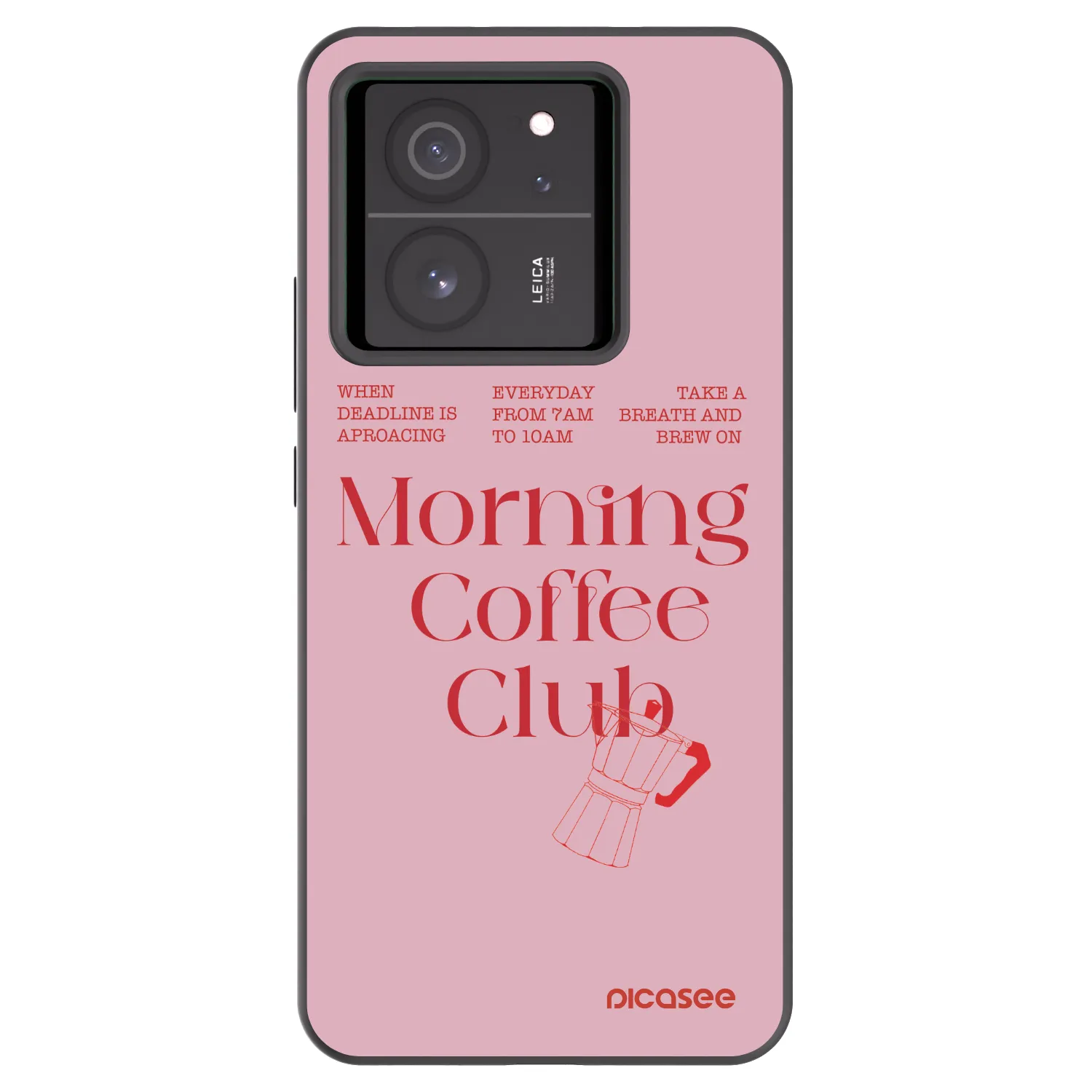 Picasee silikónový čierny obal pre Xiaomi 13T Pro - Morning