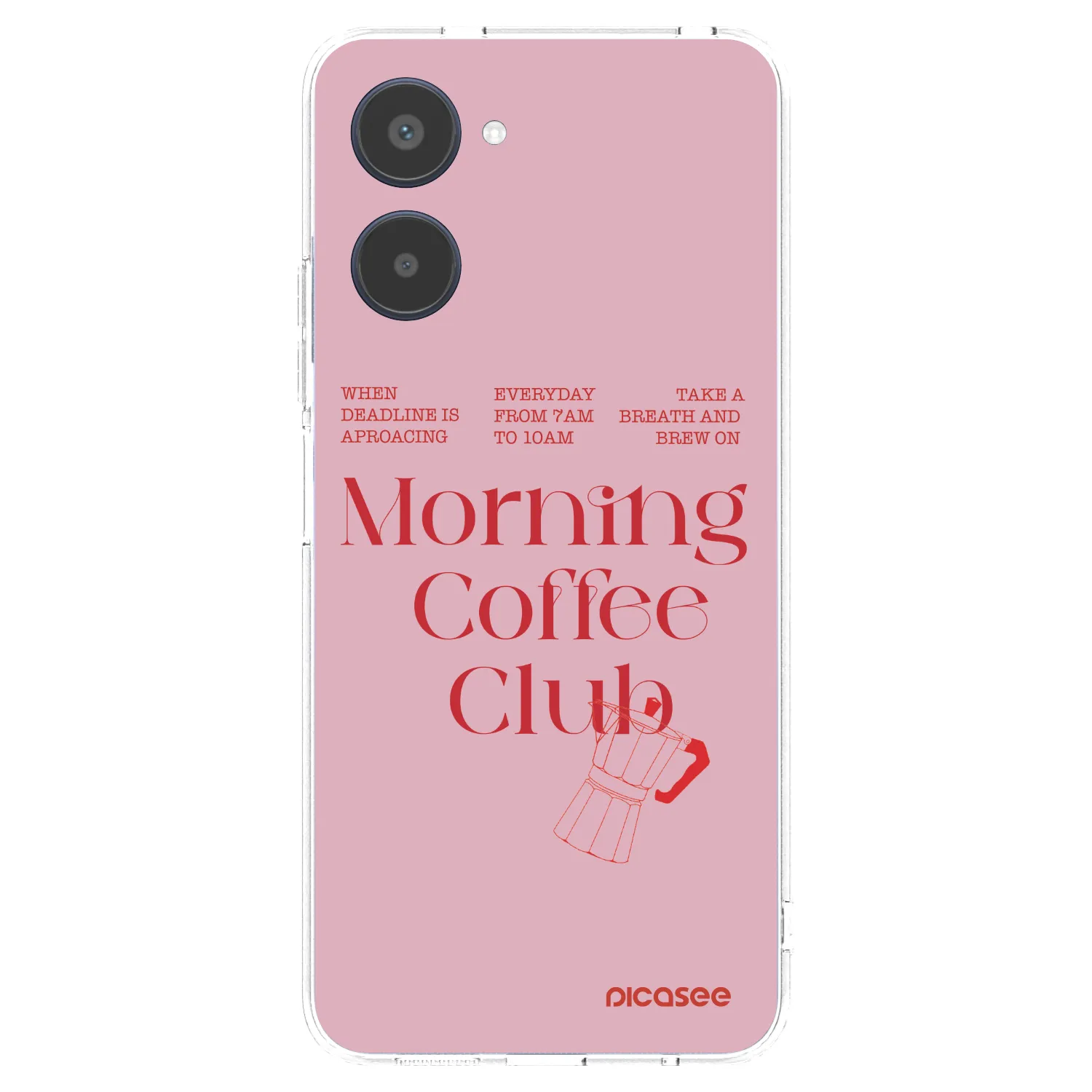 Picasee silikónový prehľadný obal pre Realme 10 4G - Morning