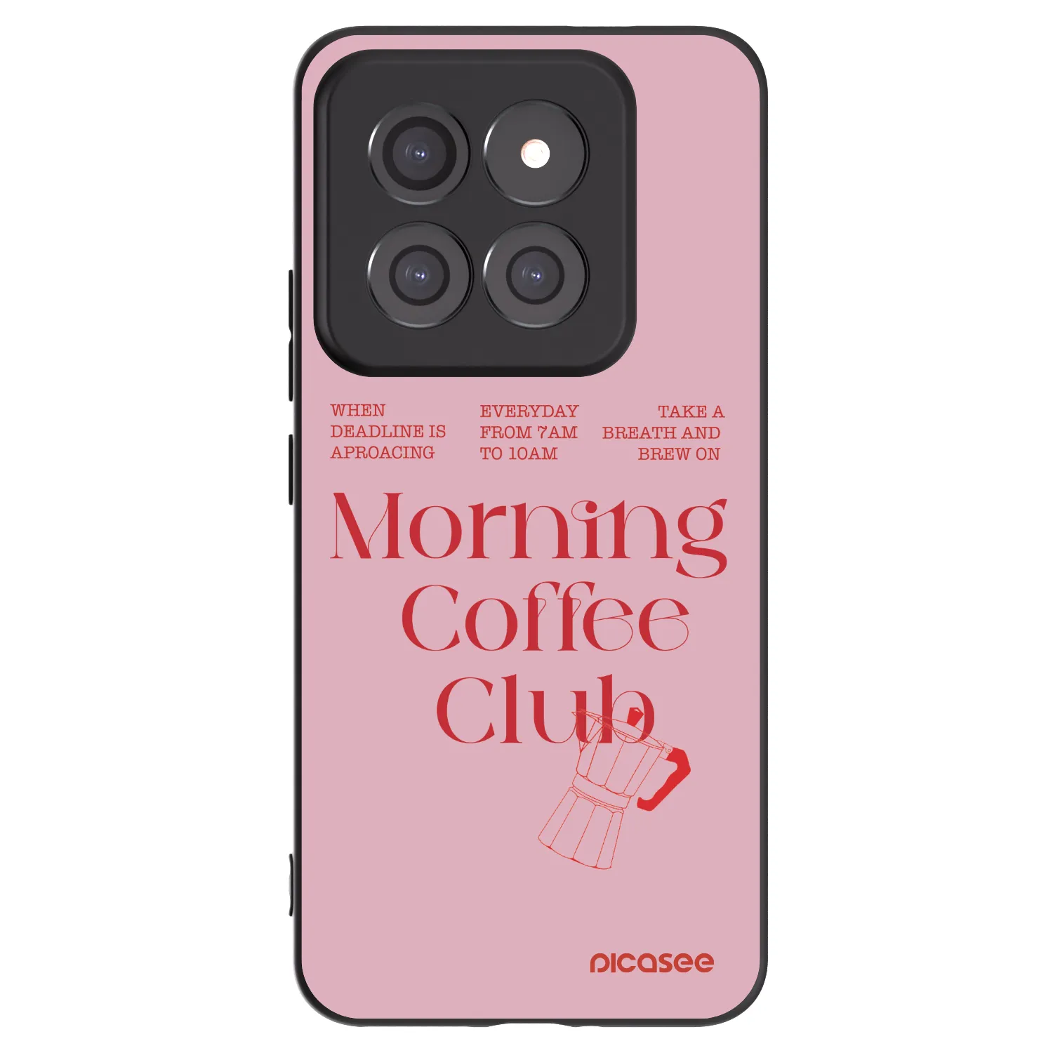Picasee silikónový čierny obal pre Xiaomi 14 Pro - Morning