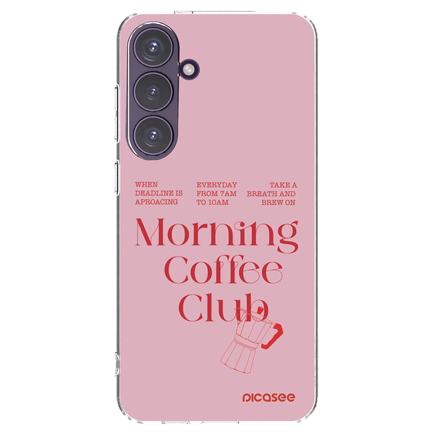 Picasee silikónový prehľadný obal pre Samsung Galaxy S24+ S926B 5G - Morning