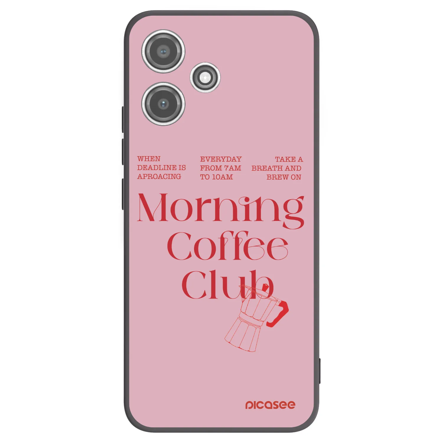 Picasee silikónový čierny obal pre Xiaomi Redmi 12 5G - Morning