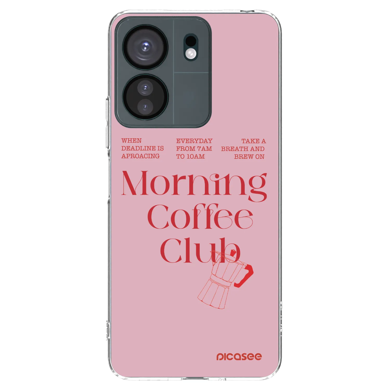 Picasee silikónový prehľadný obal pre Xiaomi Redmi 13C 4G - Morning