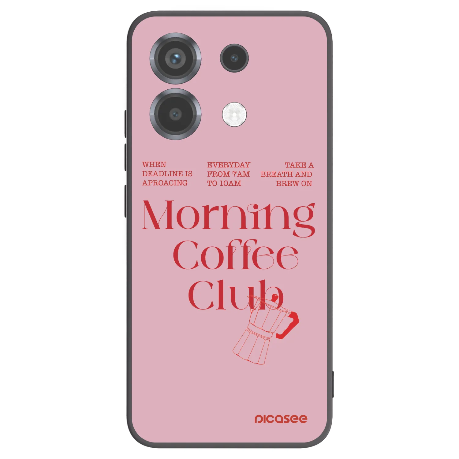 Picasee silikónový čierny obal pre Xiaomi Poco X6 - Morning