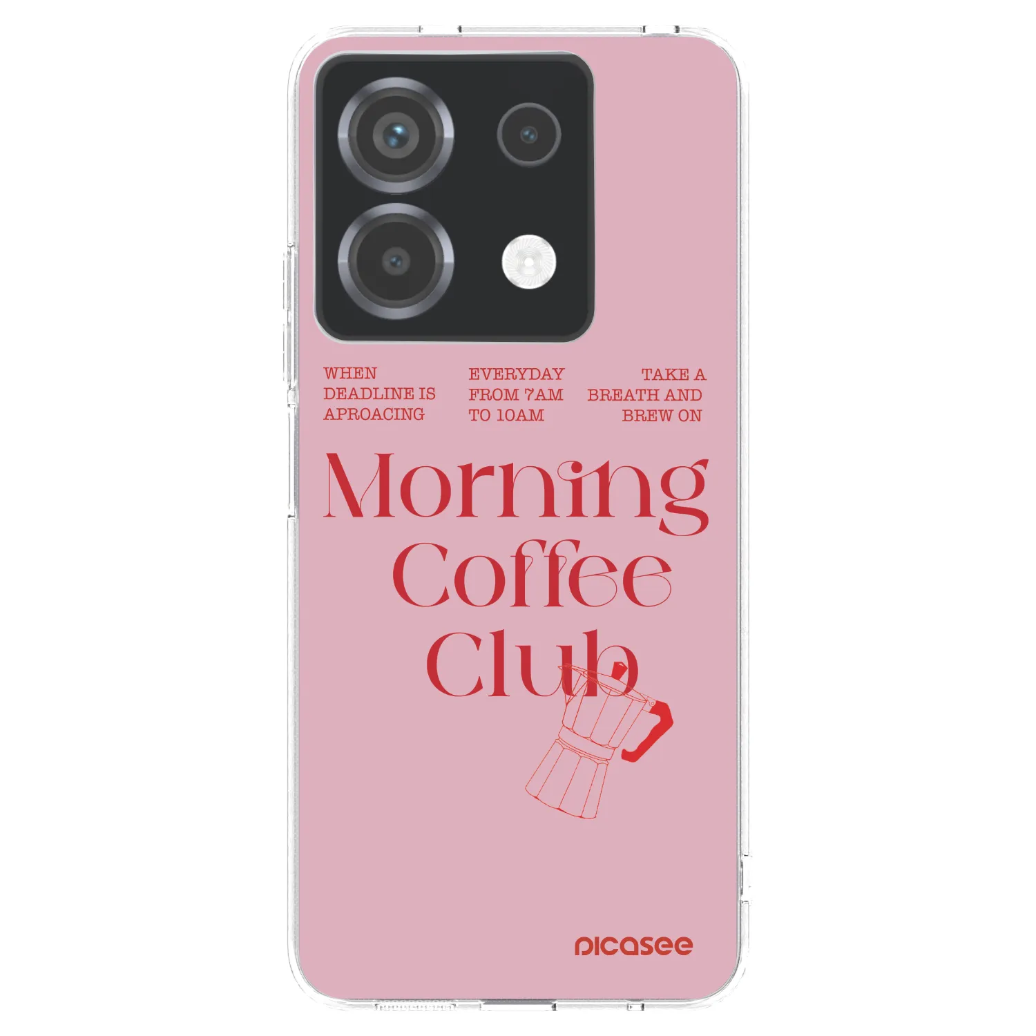 Picasee silikónový prehľadný obal pre Xiaomi Poco X6 - Morning