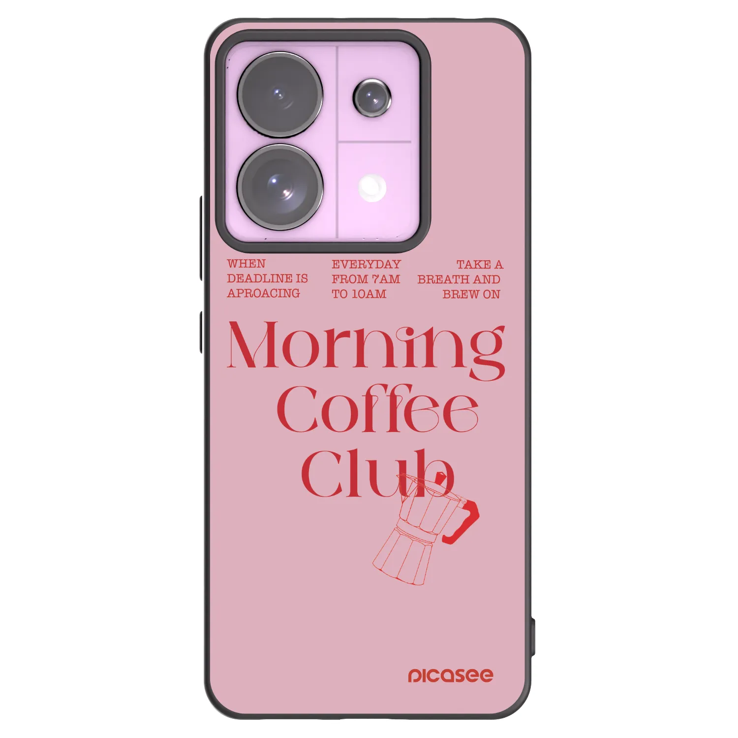 Picasee silikónový čierny obal pre Xiaomi Redmi Note 13 Pro 5G - Morning