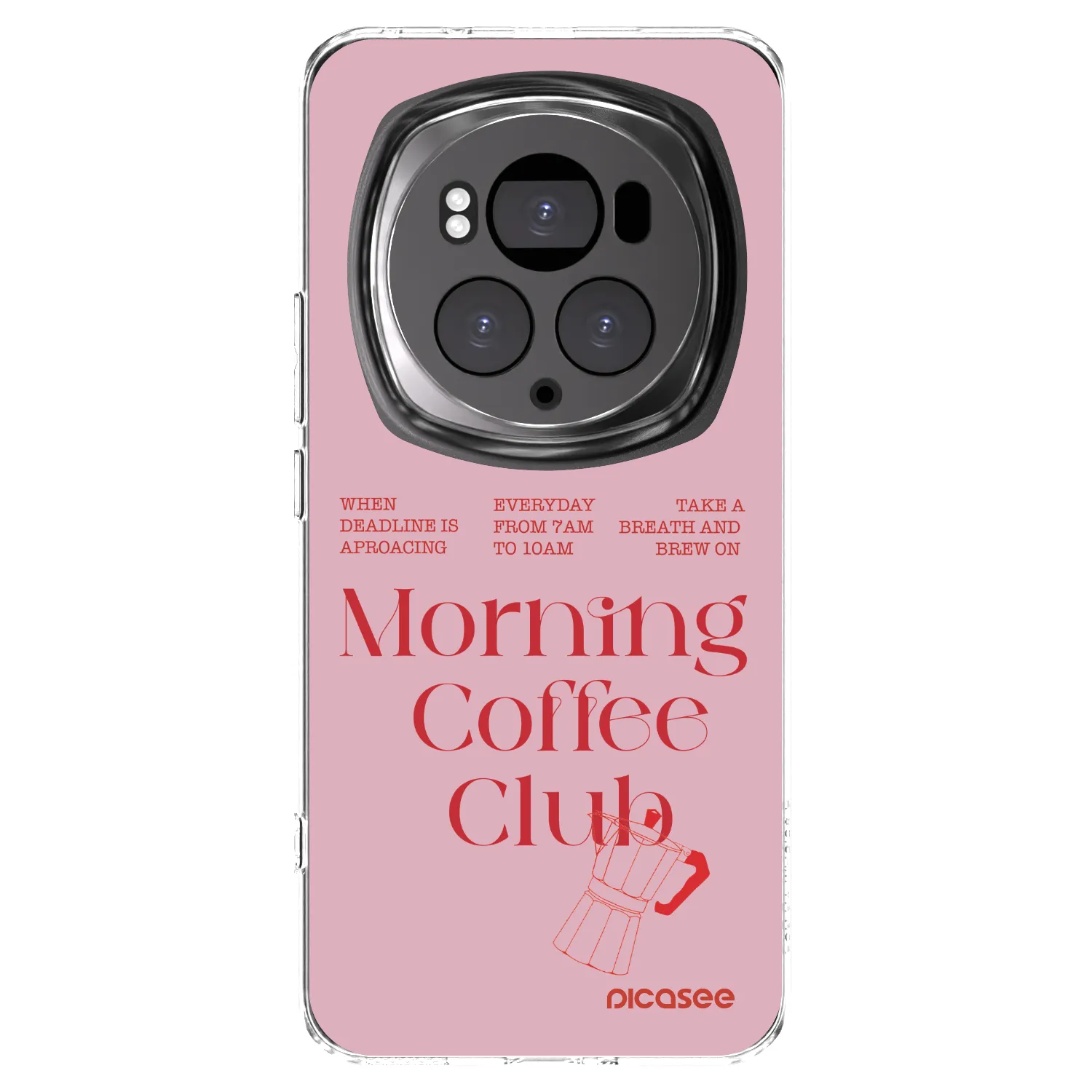 Picasee silikónový prehľadný obal pre Honor Magic6 Pro - Morning