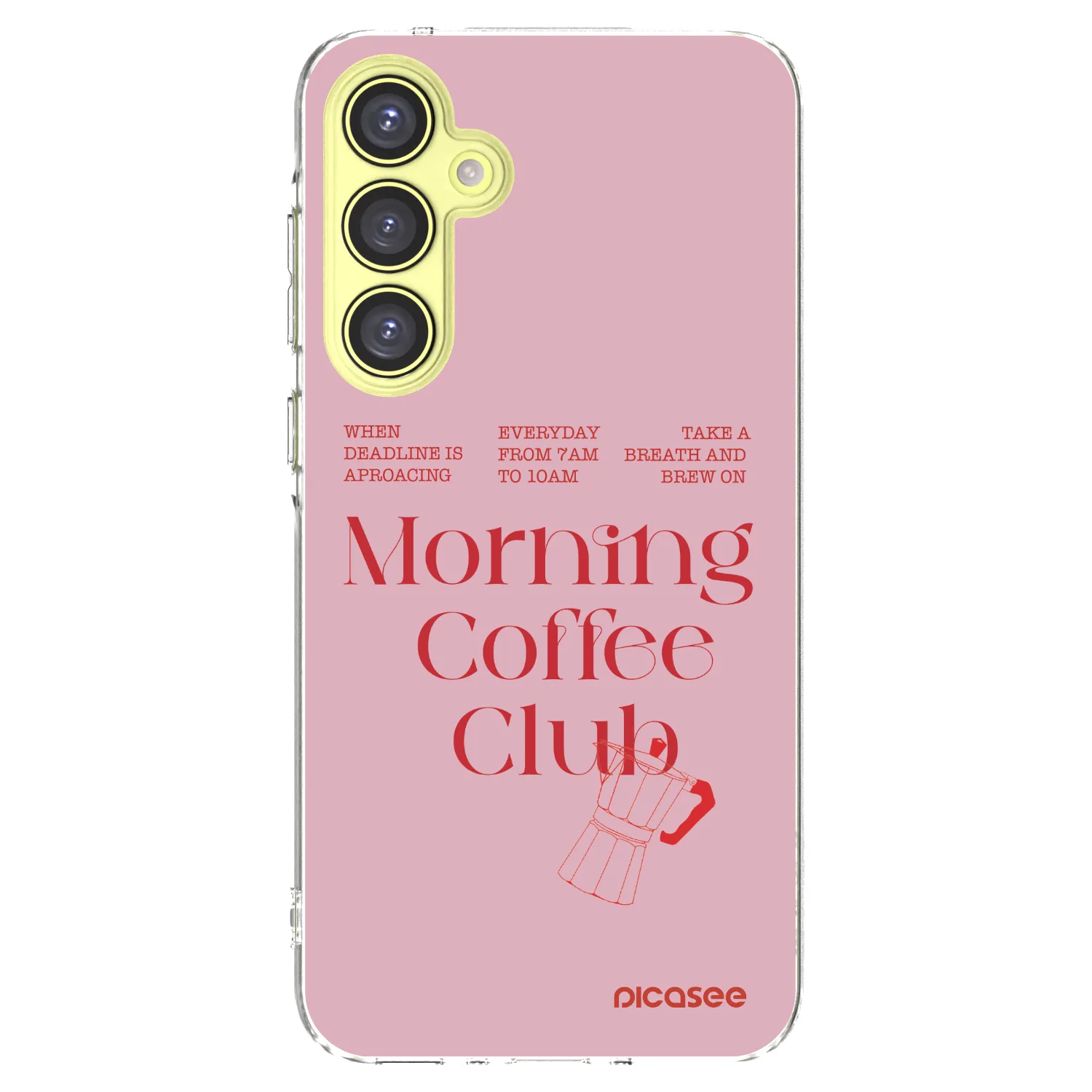 Picasee silikónový prehľadný obal pre Samsung Galaxy A35 5G A356B - Morning