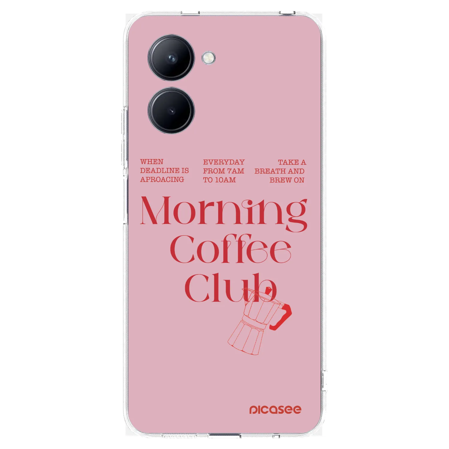 Picasee silikónový prehľadný obal pre Realme C33 (2023) - Morning