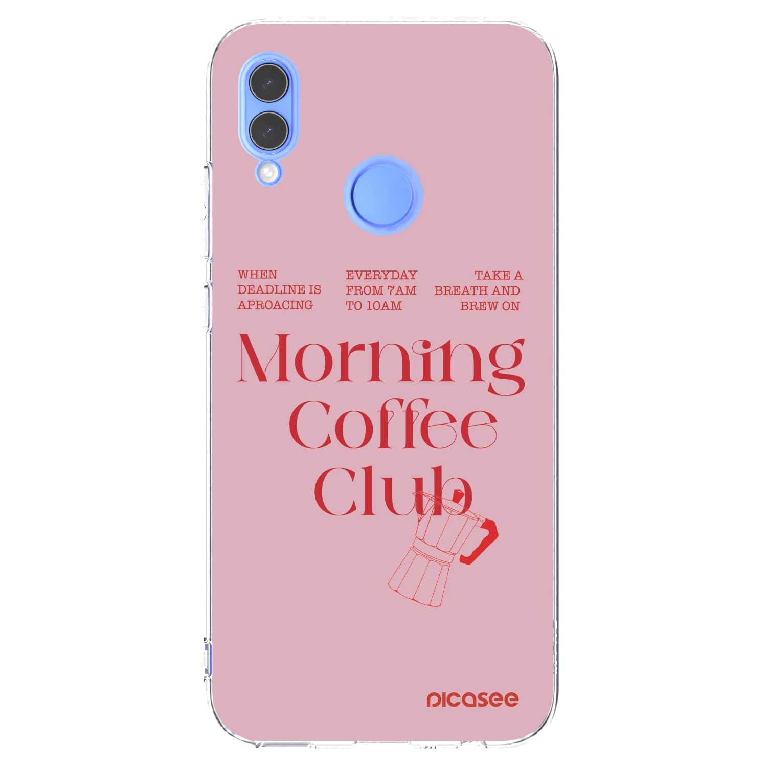 Picasee silikónový prehľadný obal pre Huawei P Smart 2019 - Morning