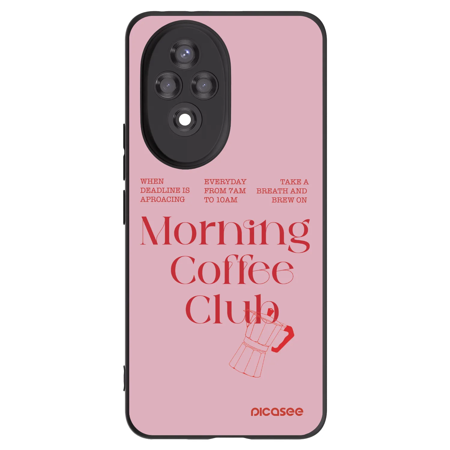Picasee silikónový čierny obal pre Honor 200 5G - Morning
