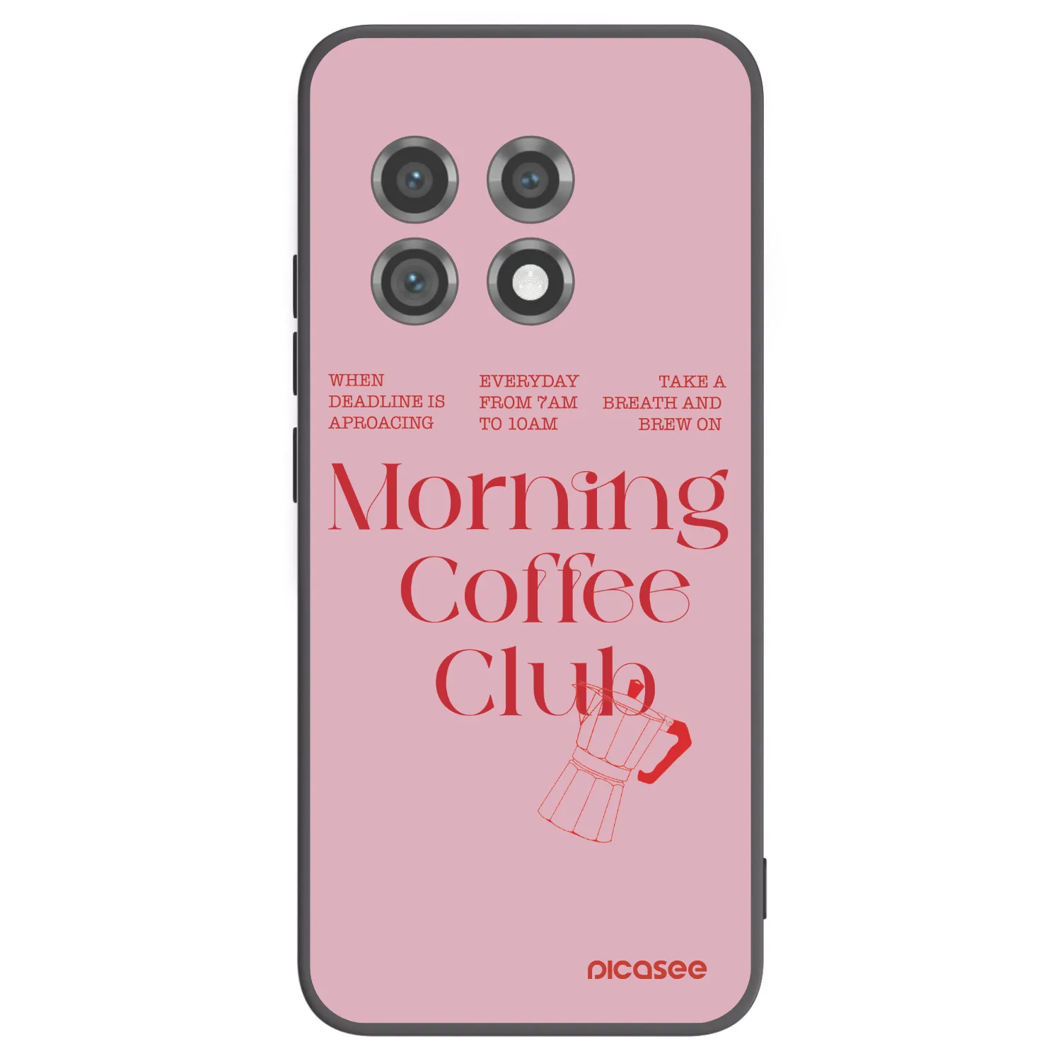 Picasee silikónový čierny obal pre OnePlus 11 5G - Morning