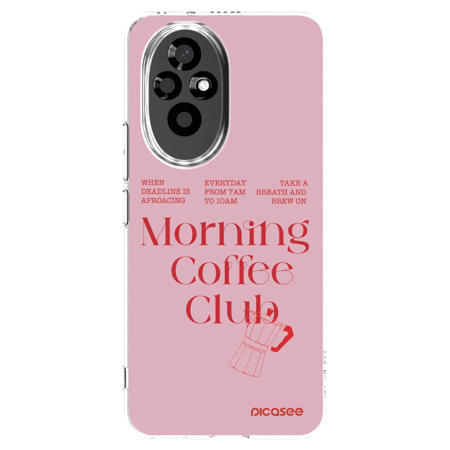 Picasee silikónový prehľadný obal pre Honor 200 Pro 5G - Morning