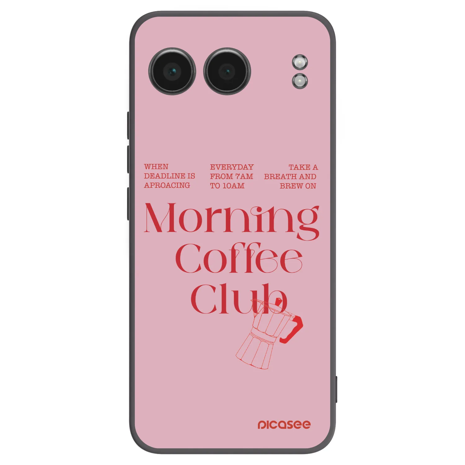 Picasee silikónový čierny obal pre OnePlus Nord 4 - Morning