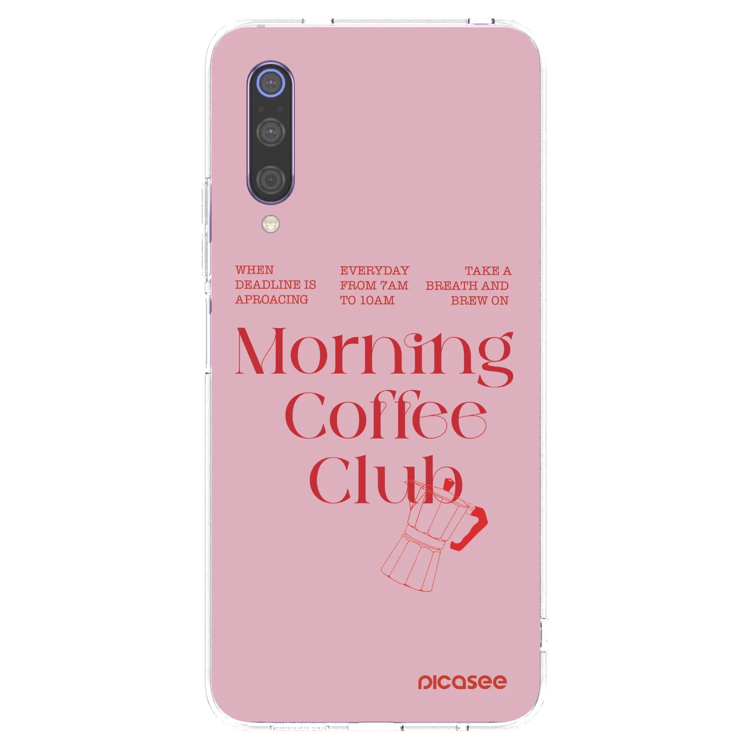 Picasee silikónový prehľadný obal pre Xiaomi Mi 9 - Morning
