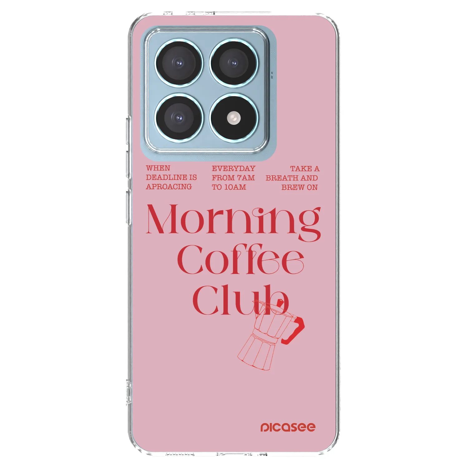 Picasee silikónový prehľadný obal pre Xiaomi 14T Pro - Morning