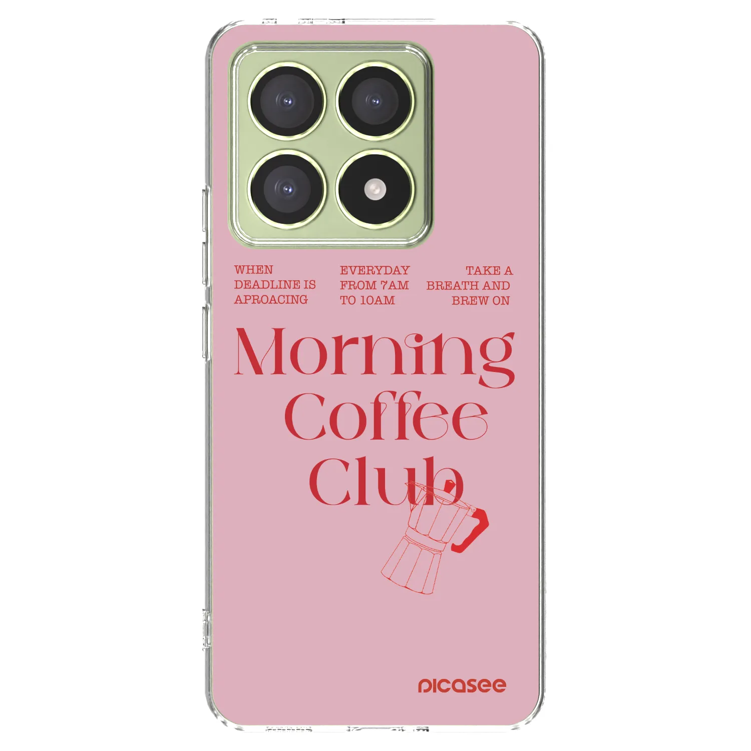 Picasee silikónový prehľadný obal pre Xiaomi 14T - Morning