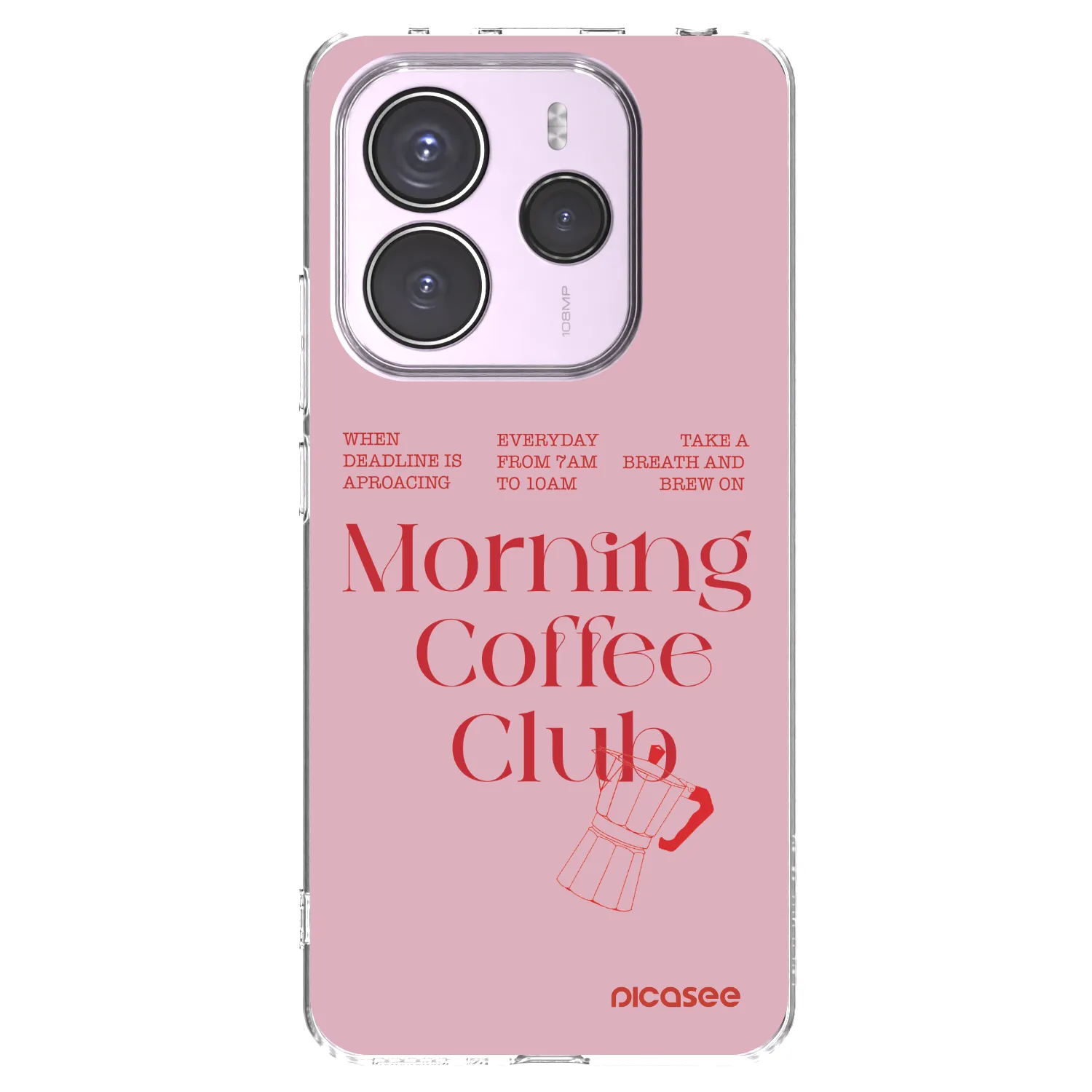 Picasee silikónový prehľadný obal pre Xiaomi Redmi Note 14 5G - Morning
