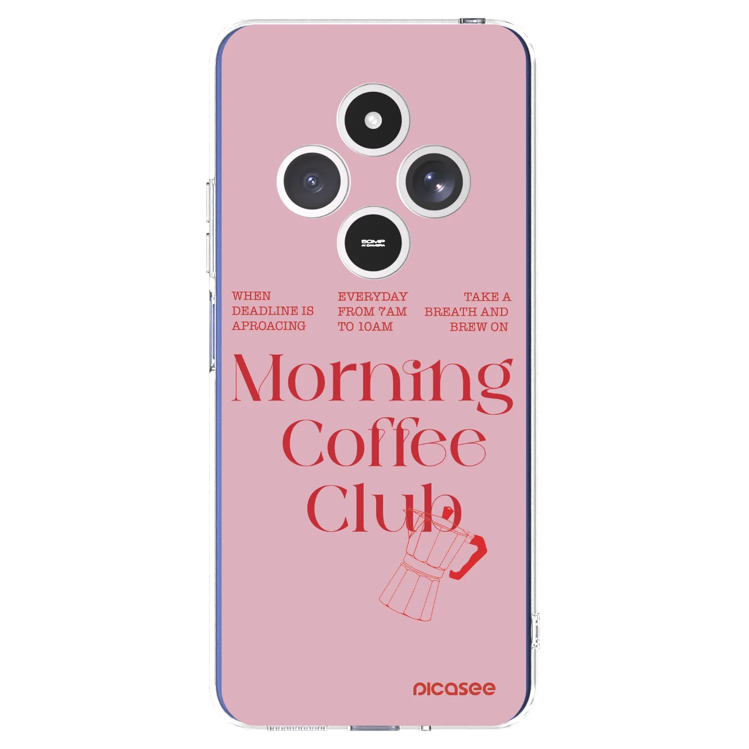 Picasee silikónový prehľadný obal pre Xiaomi Redmi 14C - Morning