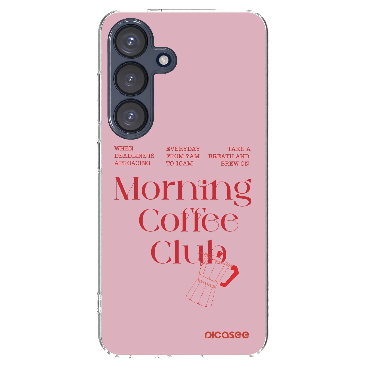 Picasee silikónový prehľadný obal pre Samsung Galaxy S25 5G - Morning