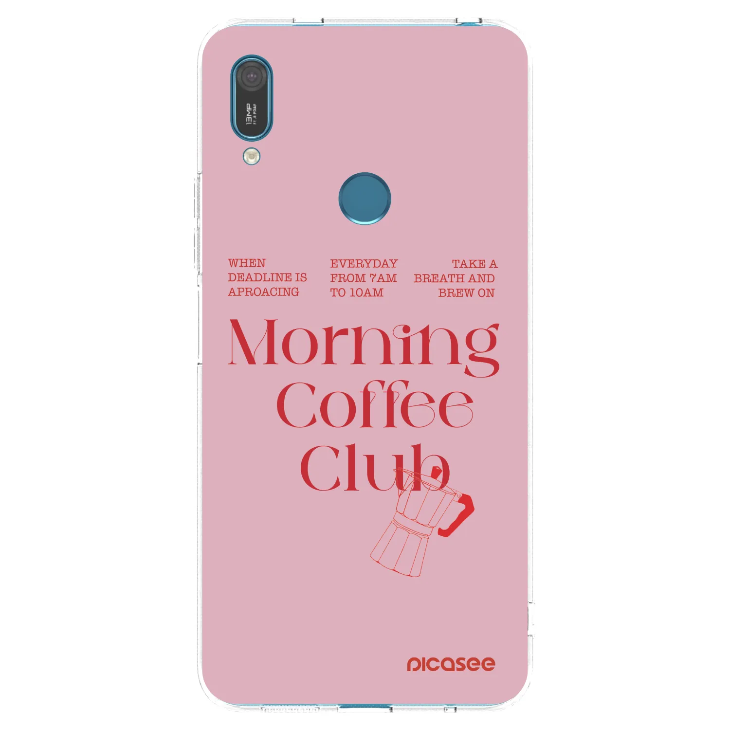 Picasee silikónový prehľadný obal pre Huawei Y7 2019 - Morning
