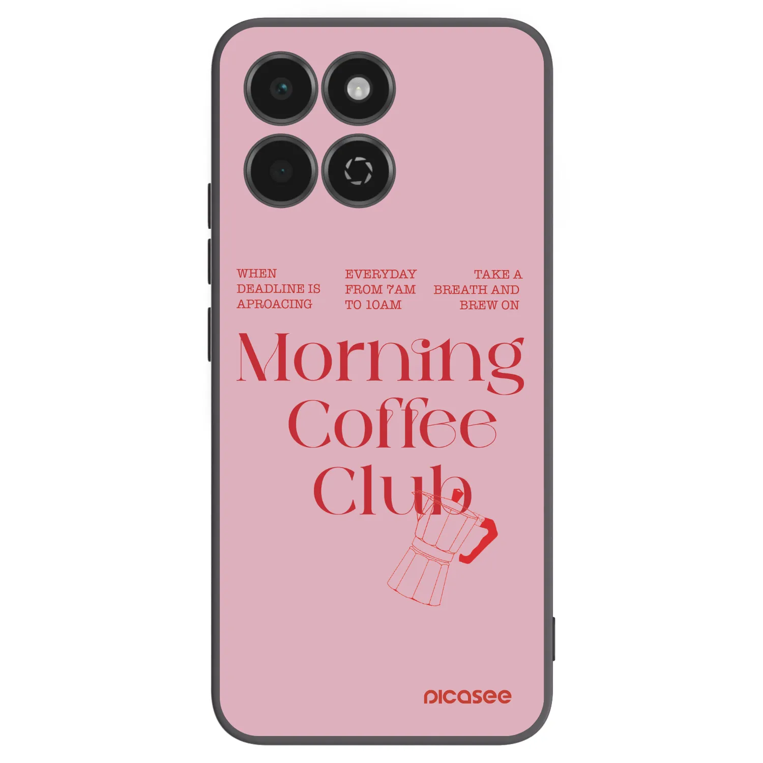 Picasee silikónový čierny obal pre Honor 200 Smart 5G - Morning