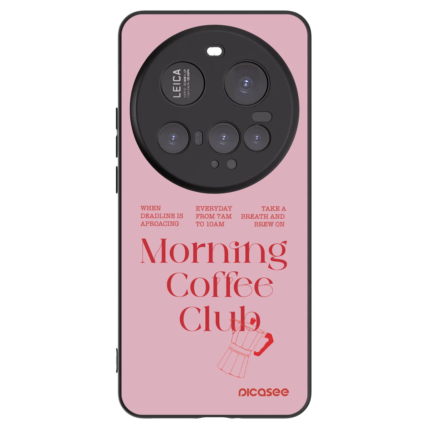 Picasee silikónový čierny obal pre Xiaomi 15 Ultra - Morning
