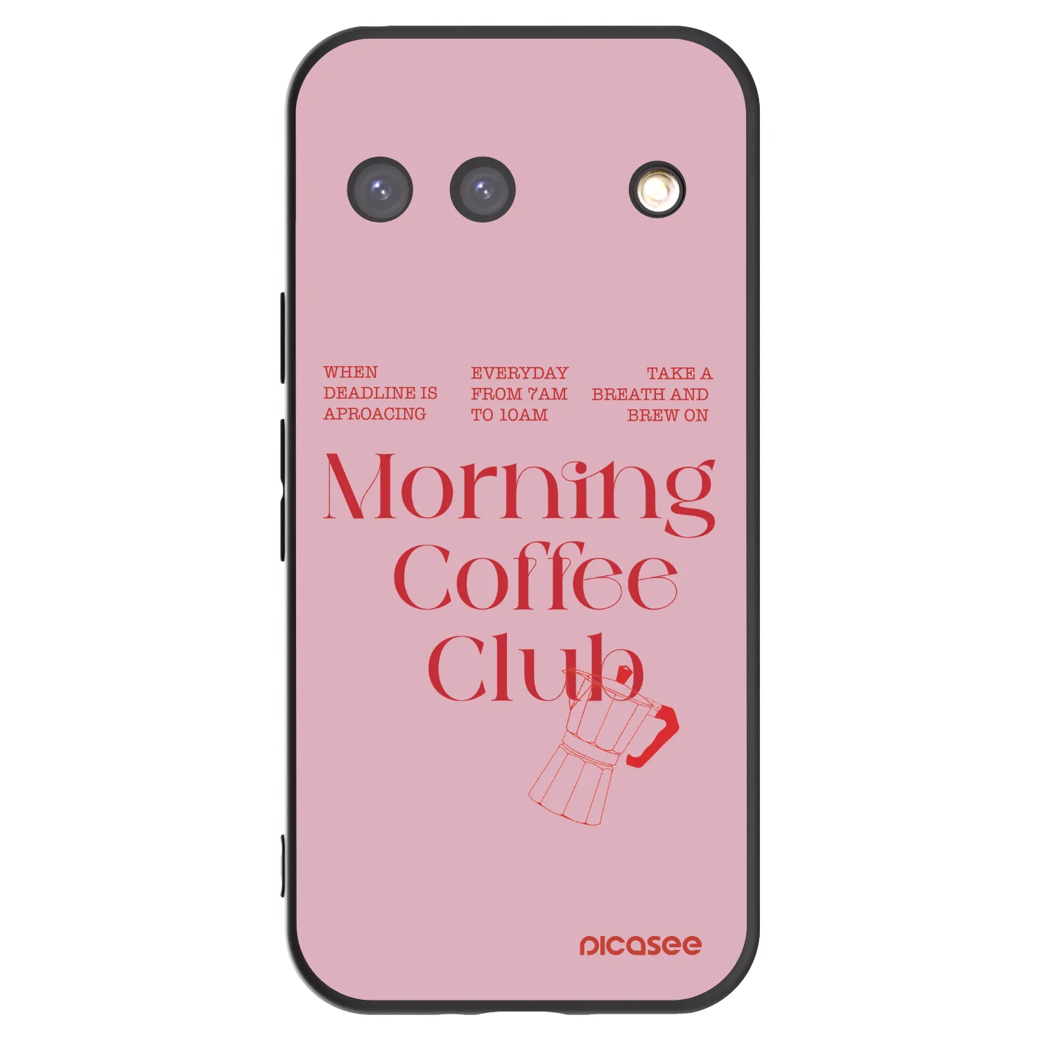 Picasee silikónový čierny obal pre Google Pixel 9 - Morning