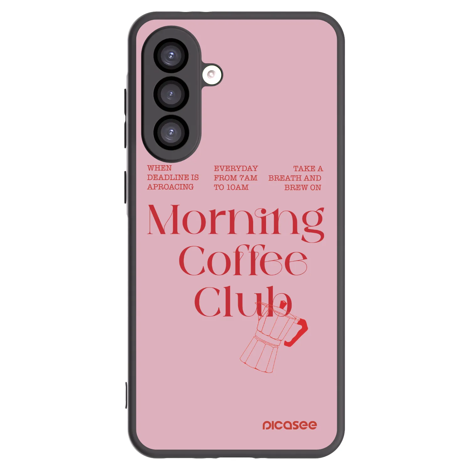 Picasee silikónový čierny obal pre Samsung Galaxy A26 5G A266B - Morning