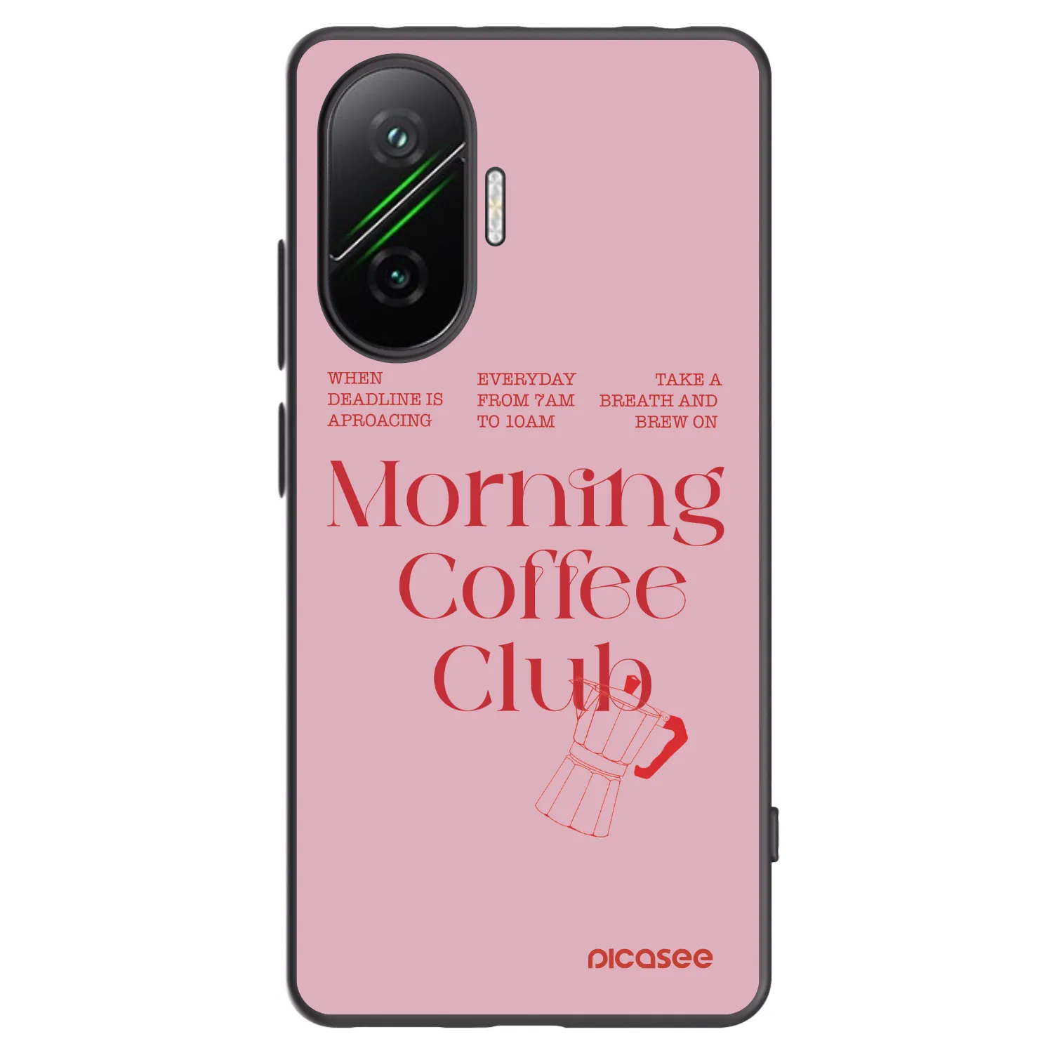 Picasee silikónový čierny obal pre Xiaomi Poco F7 Pro 5G - Morning