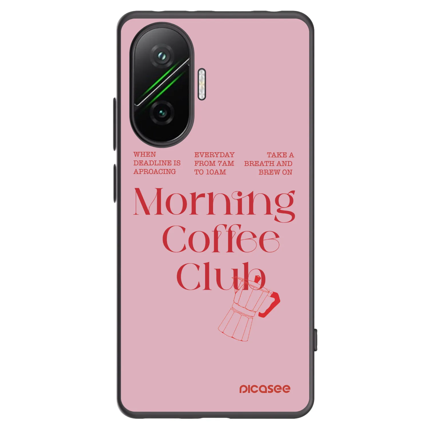 Picasee silikónový čierny obal pre Xiaomi Poco F7 5G - Morning