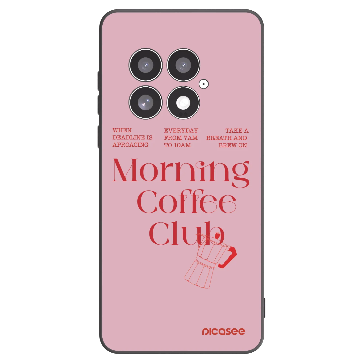 Picasee silikónový čierny obal pre OnePlus 13 5G - Morning