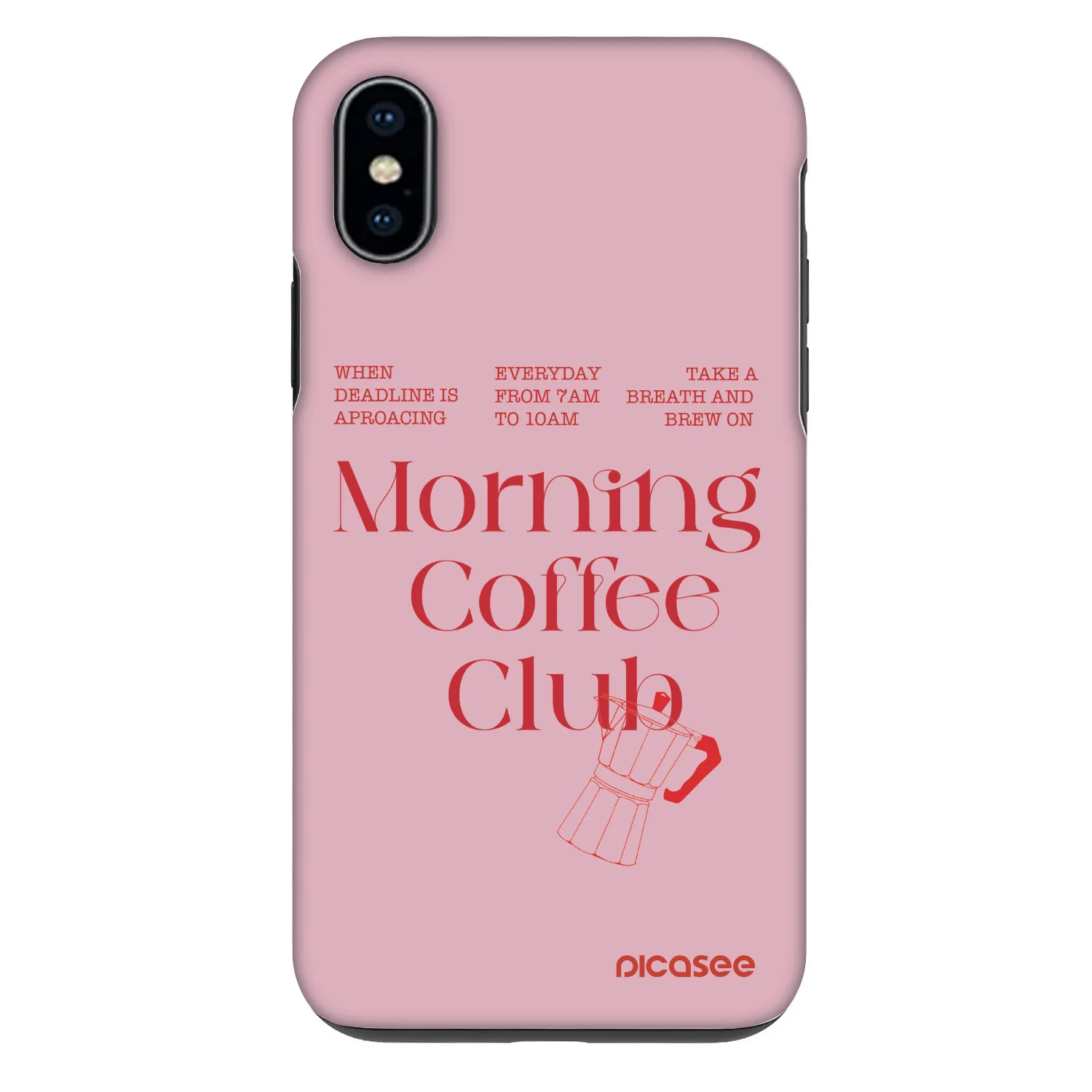 Picasee Fashion Case pre Apple iPhone X/XS - Morning